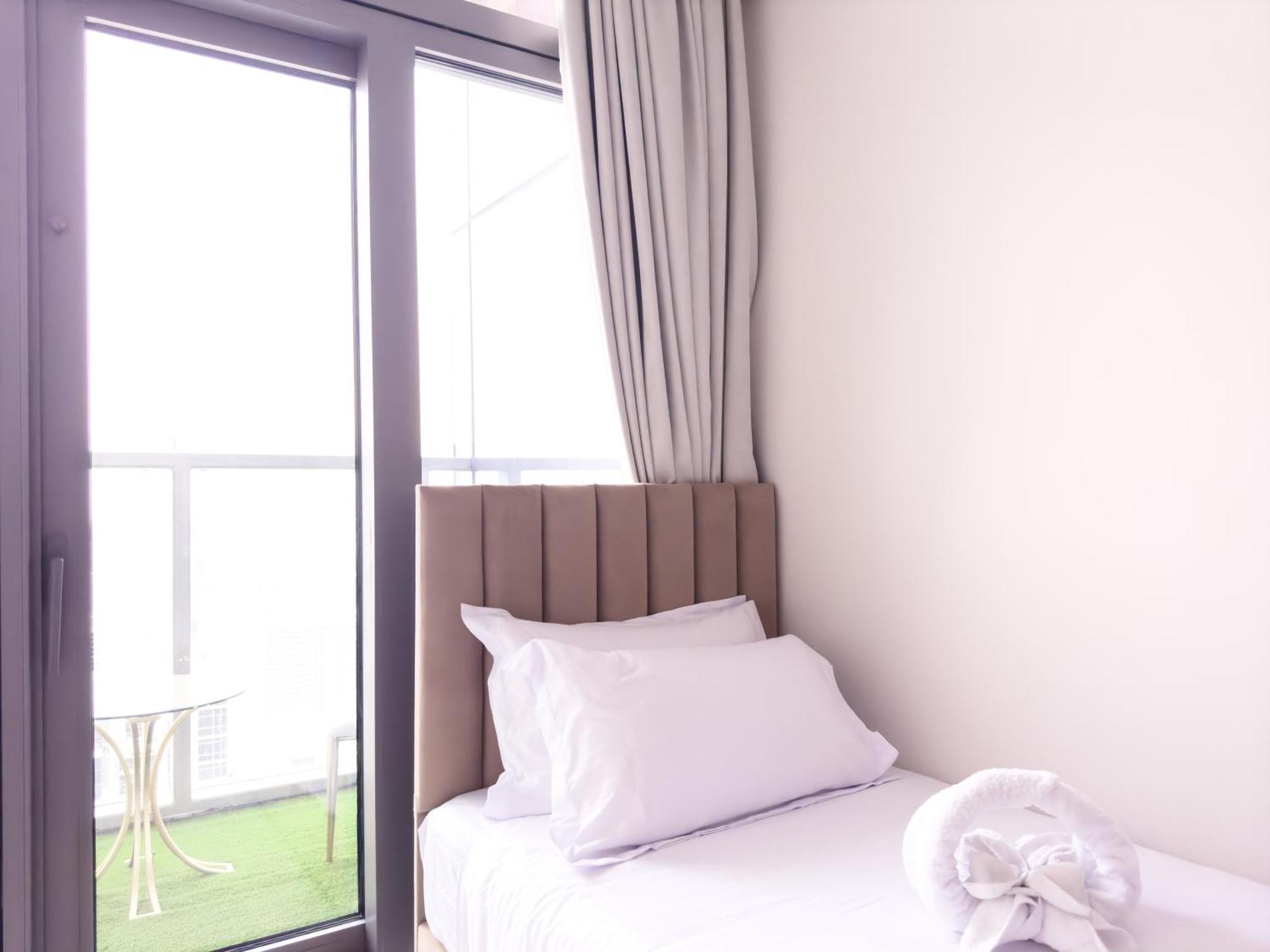 Paramount Midtown - 53rd Floor 2bedroom With Famous Roof Infinity Pool Overlooking Burj Khalifa Apartment *