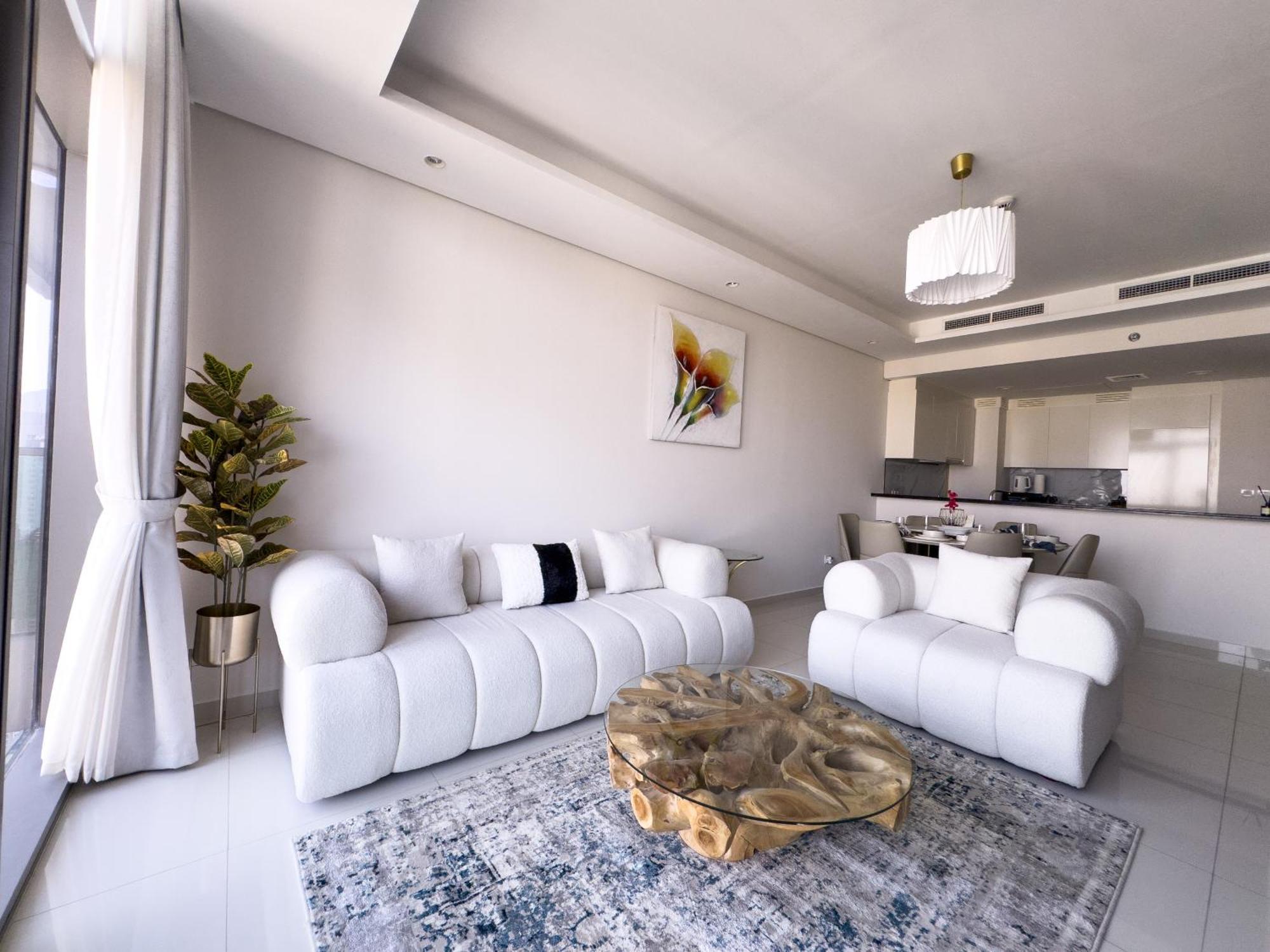 Paramount Midtown - 53rd Floor 2bedroom With Famous Roof Infinity Pool Overlooking Burj Khalifa Apartment