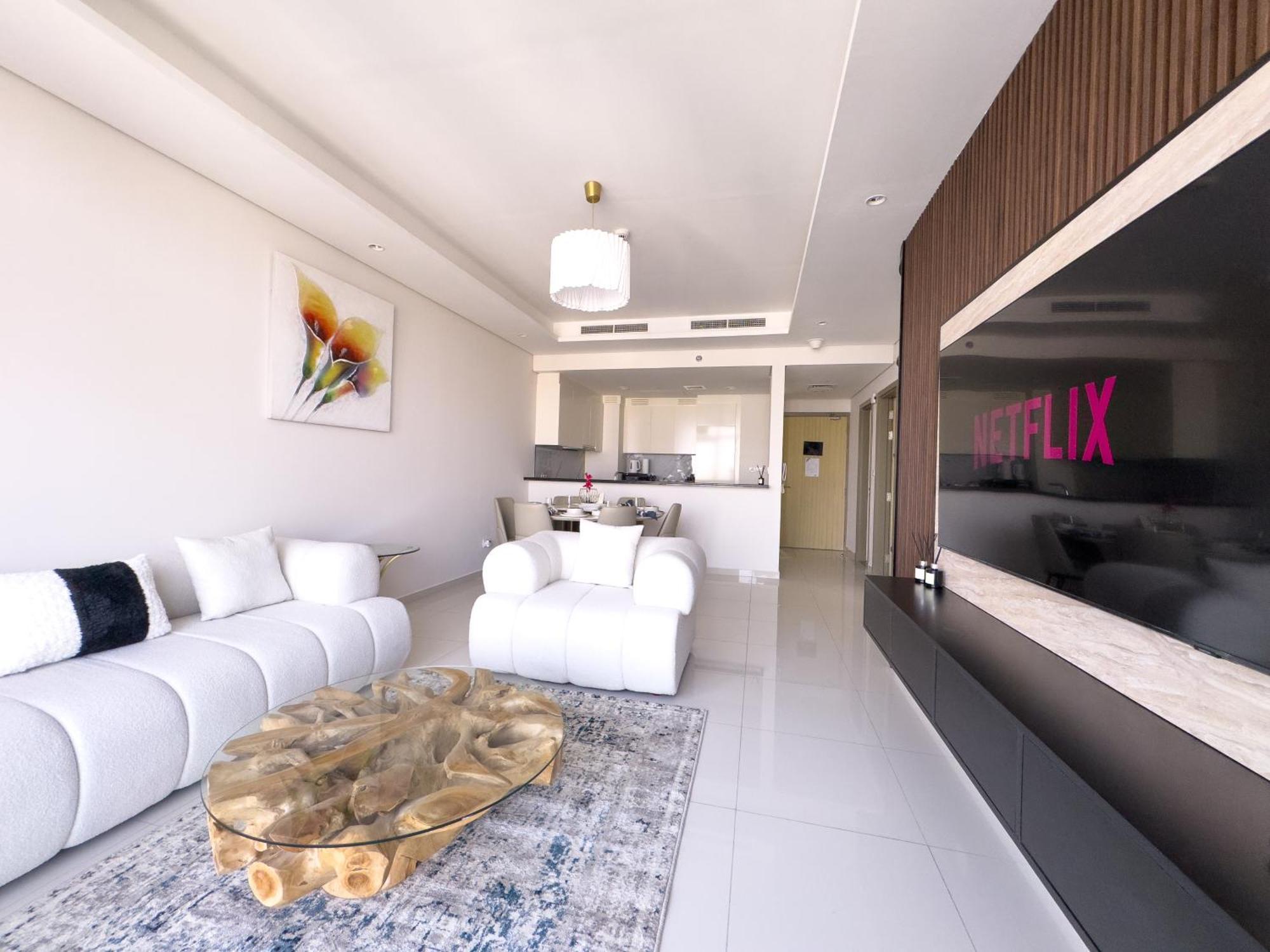 Apartment Paramount Midtown - 53rd Floor 2bedroom With Famous Roof Infinity Pool Overlooking Burj Khalifa *