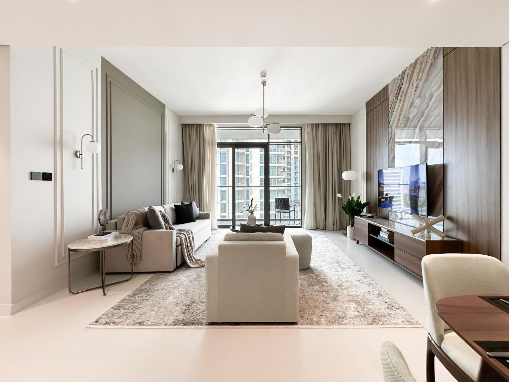 Trophy Luxury 1bdr In Emaar Front With Panoramic Sea Views From The And Private Access Apartment *