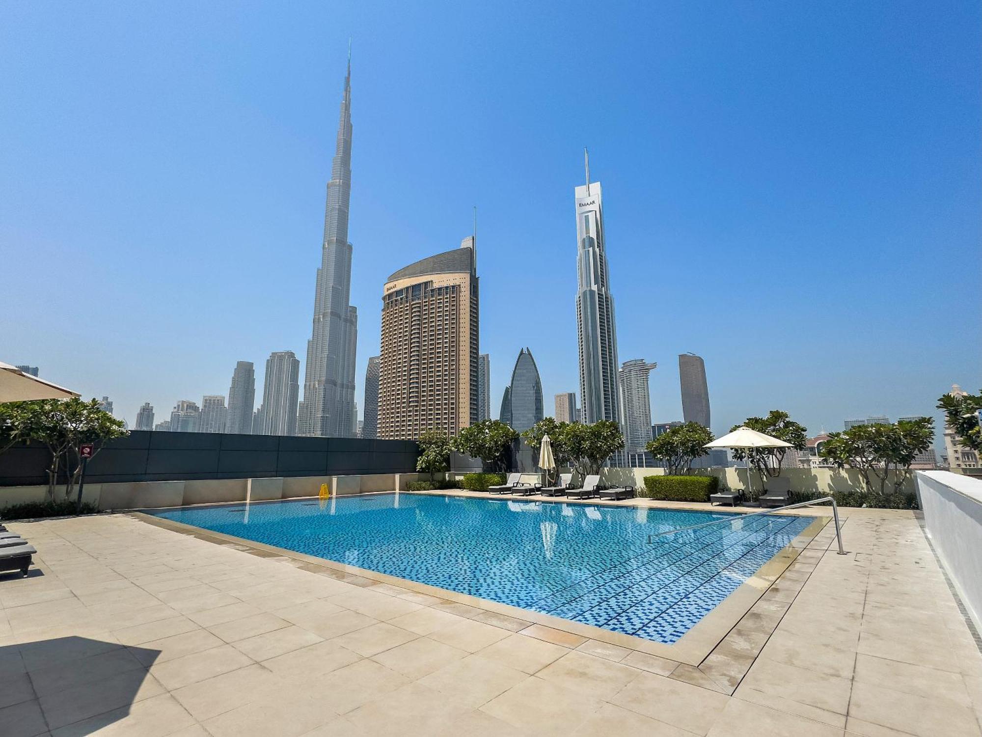 3br Maid's With Burj Khalifa Views