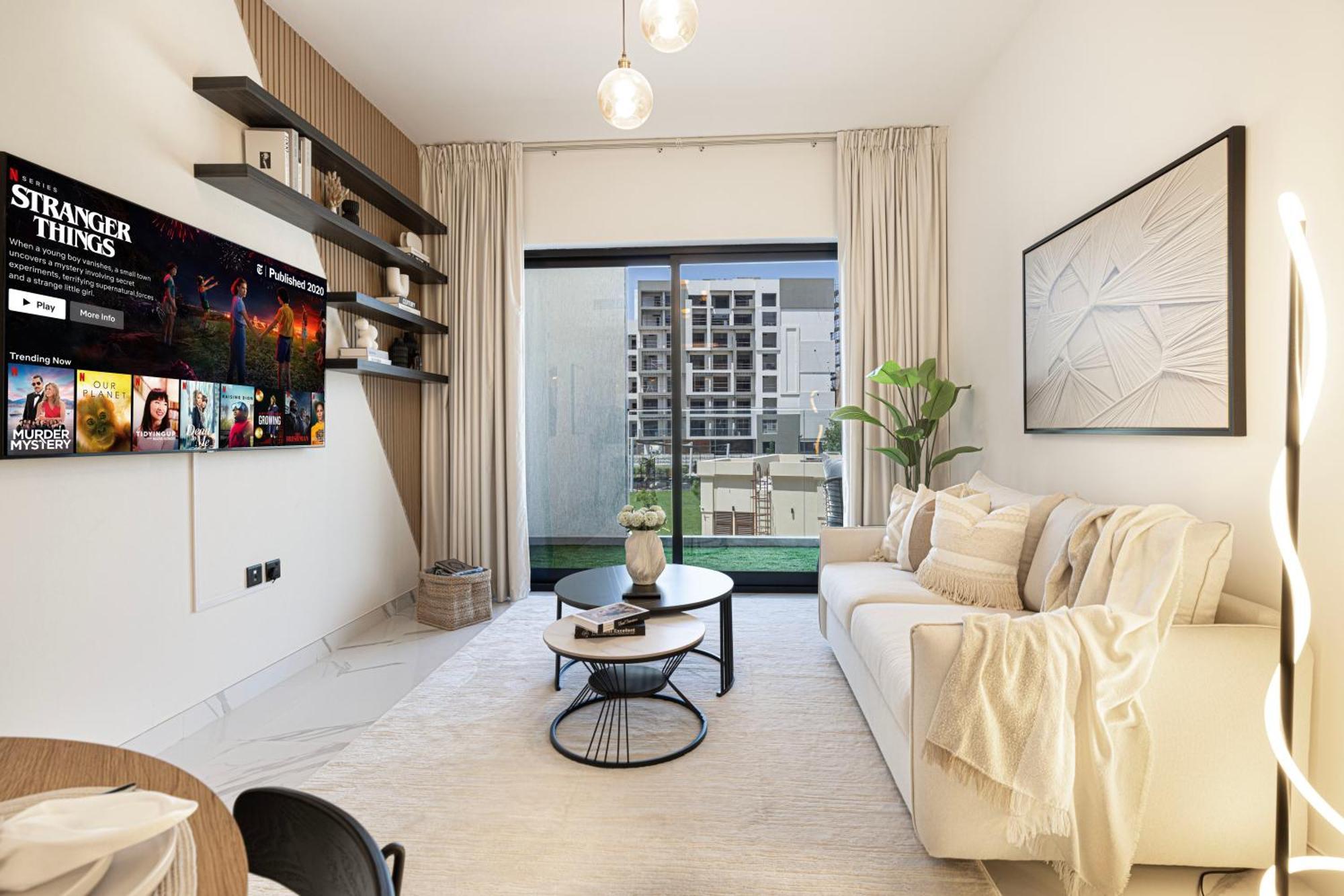 New Serene 1br With Pool & Sauna