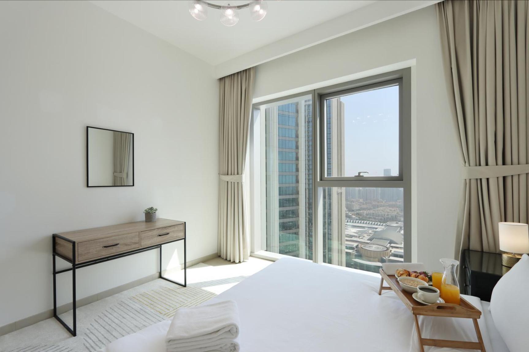 Livbnb- Your Looking Over Burj & Fountainview Apartment