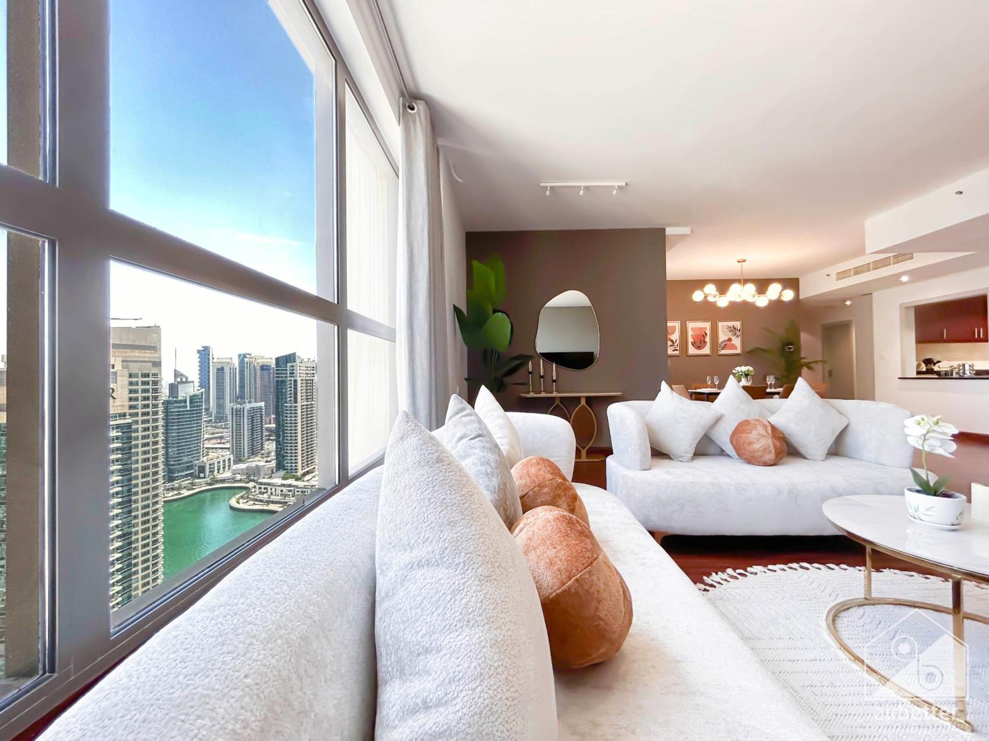 Luxurious 3b- Maid With Breathtaking Views In Jbr Apartment