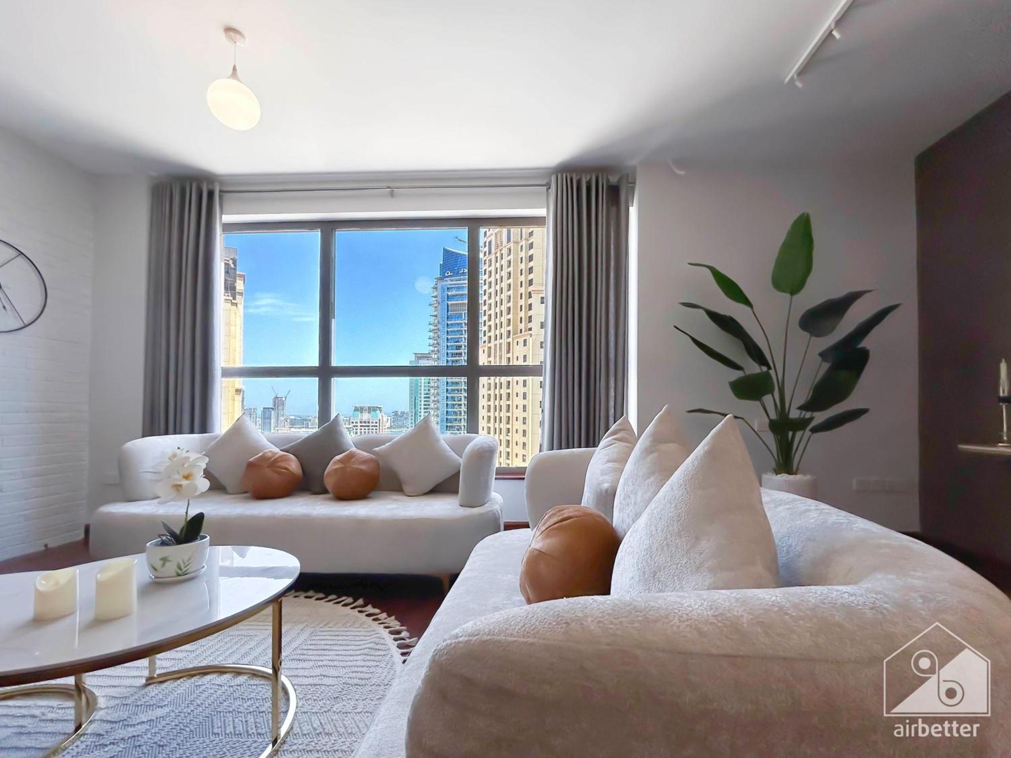 Luxurious 3b- Maid With Breathtaking Views In Jbr Apartment *