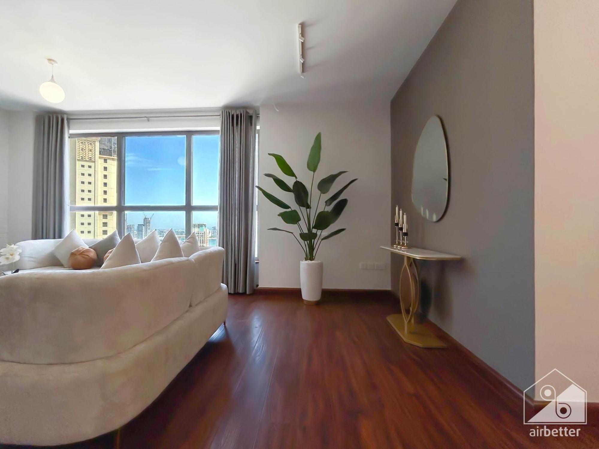 Luxurious 3b- Maid With Breathtaking Views In Jbr