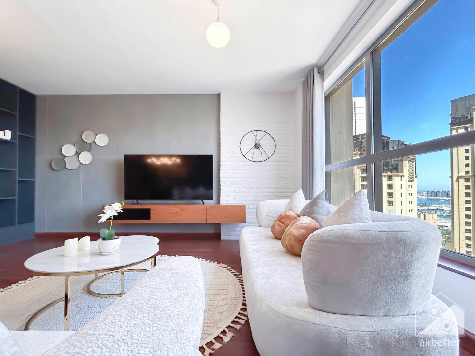 Luxurious 3b- Maid With Breathtaking Views In Jbr