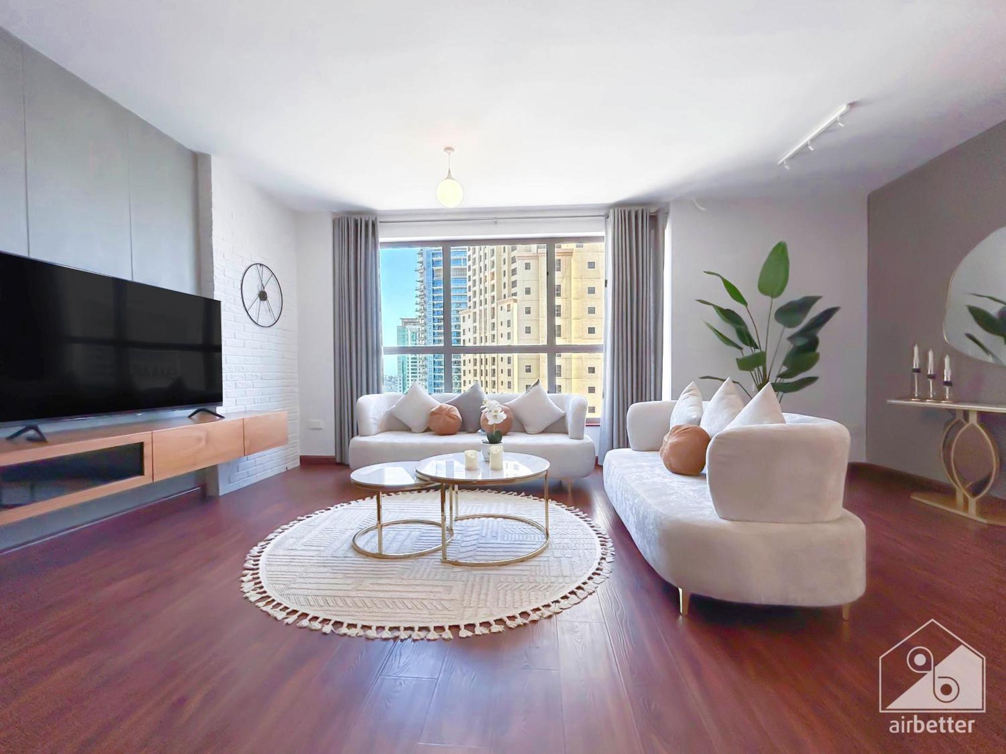 Luxurious 3b- Maid With Breathtaking Views In Jbr Dubai
