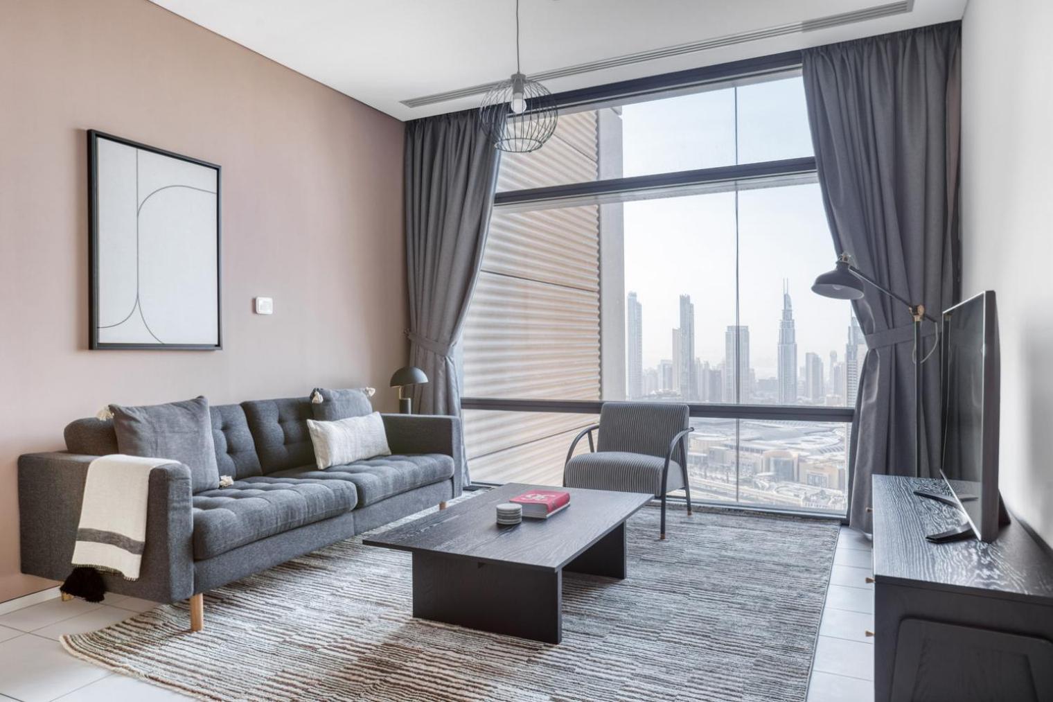 Blueground Difc Burj View Pool Gym Dxb-326 Apartment