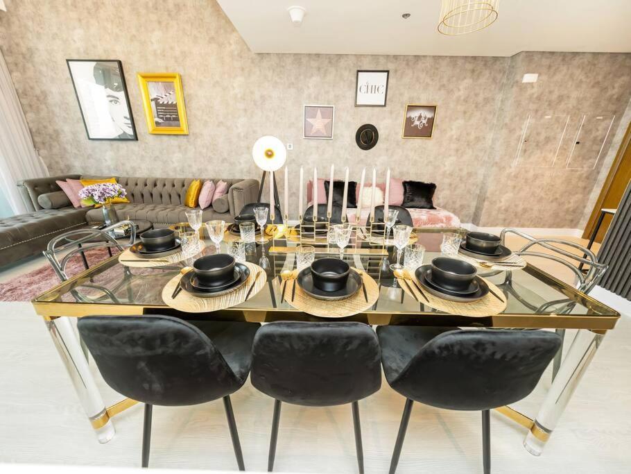 Panoramic Full Fountain,opera& Burj Sky View 4br Apartment Dubai