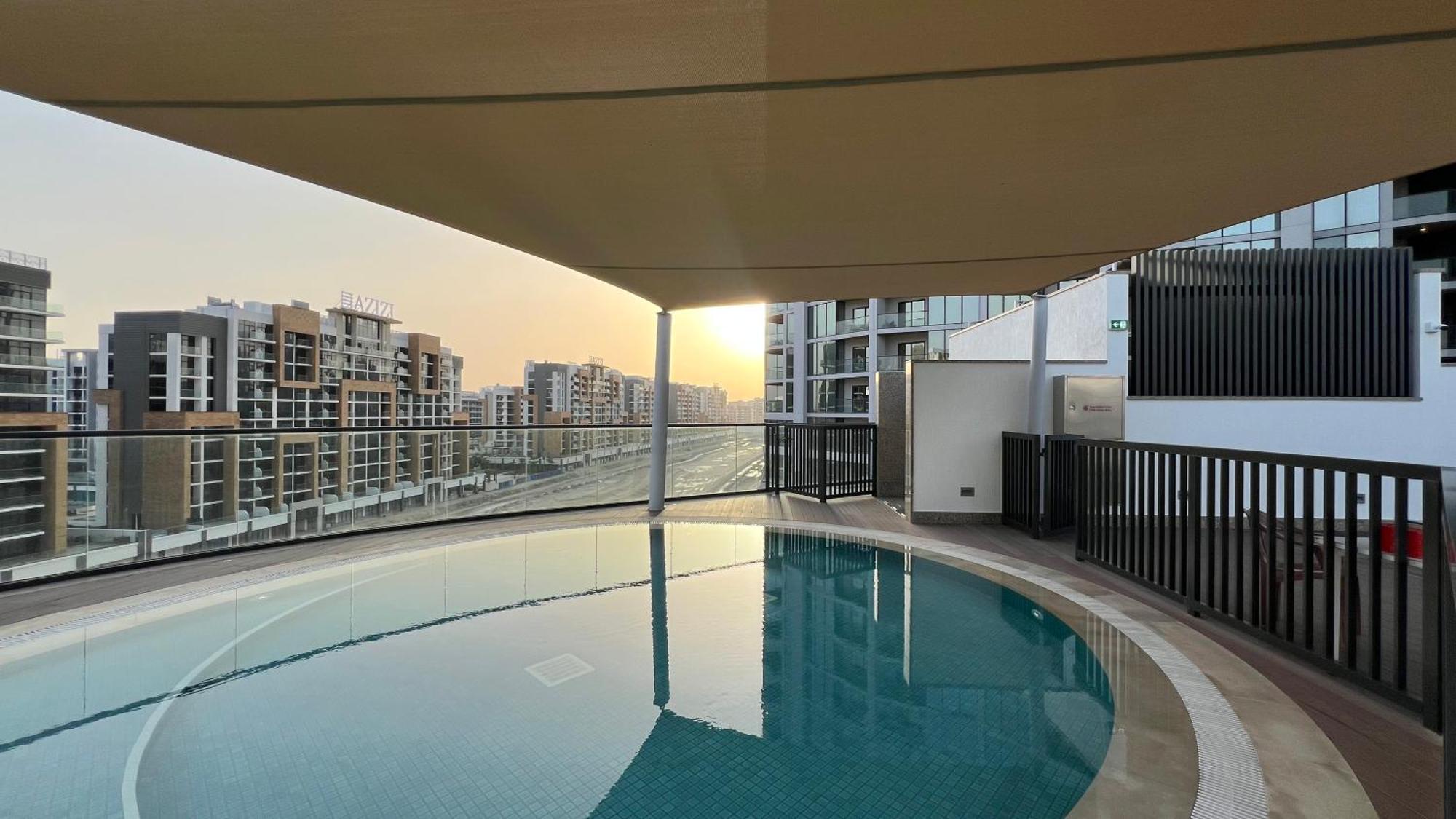 Apartment Easemytrip - Sobha Waves Luxury, 1br With Burj Khalifa View *