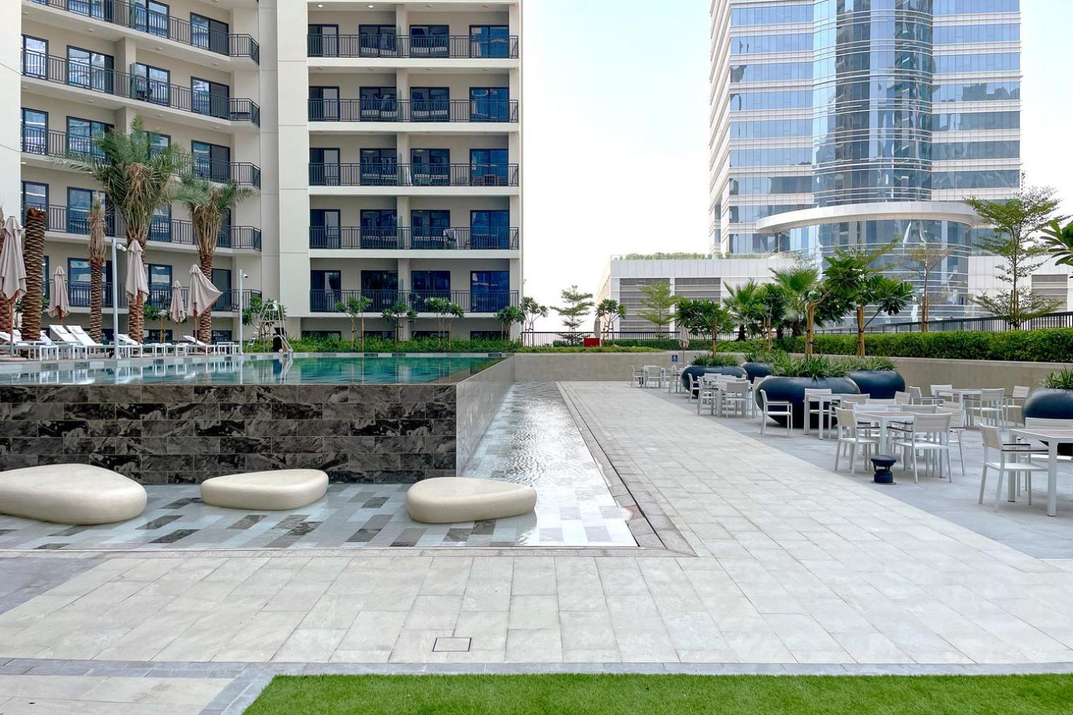 Blueground Zada Tower Pool Gym Parking Dxb-1278 * Dubai