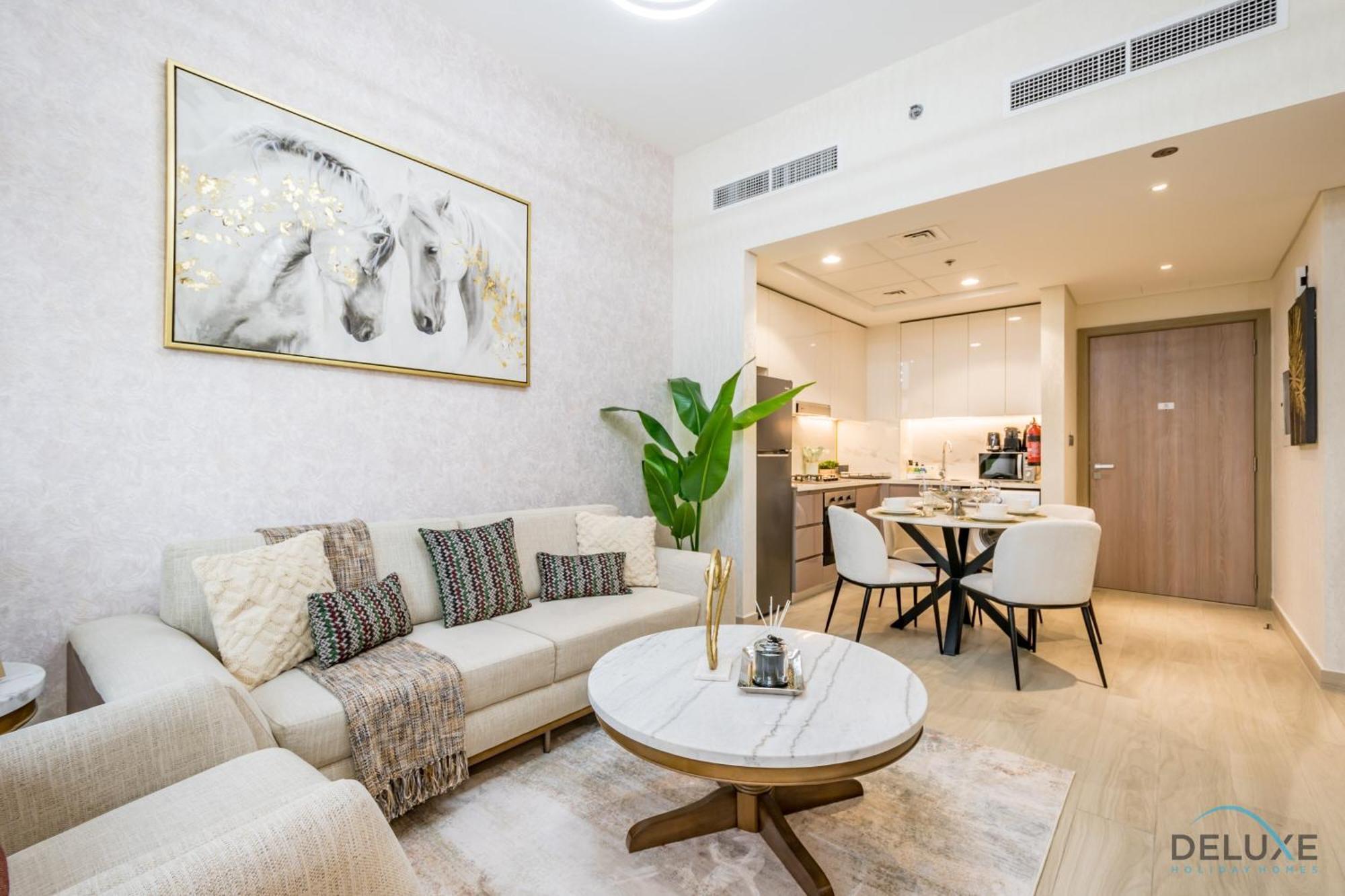 Inviting 2br In Azizi Riviera 39, Al Merkadh By Deluxe Homes Apartment *