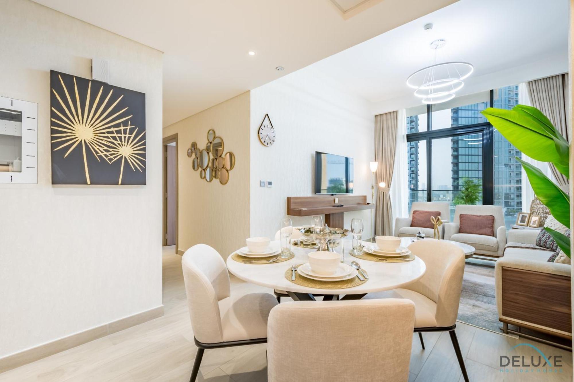 Inviting 2br In Azizi Riviera 39, Al Merkadh By Deluxe Homes Apartment