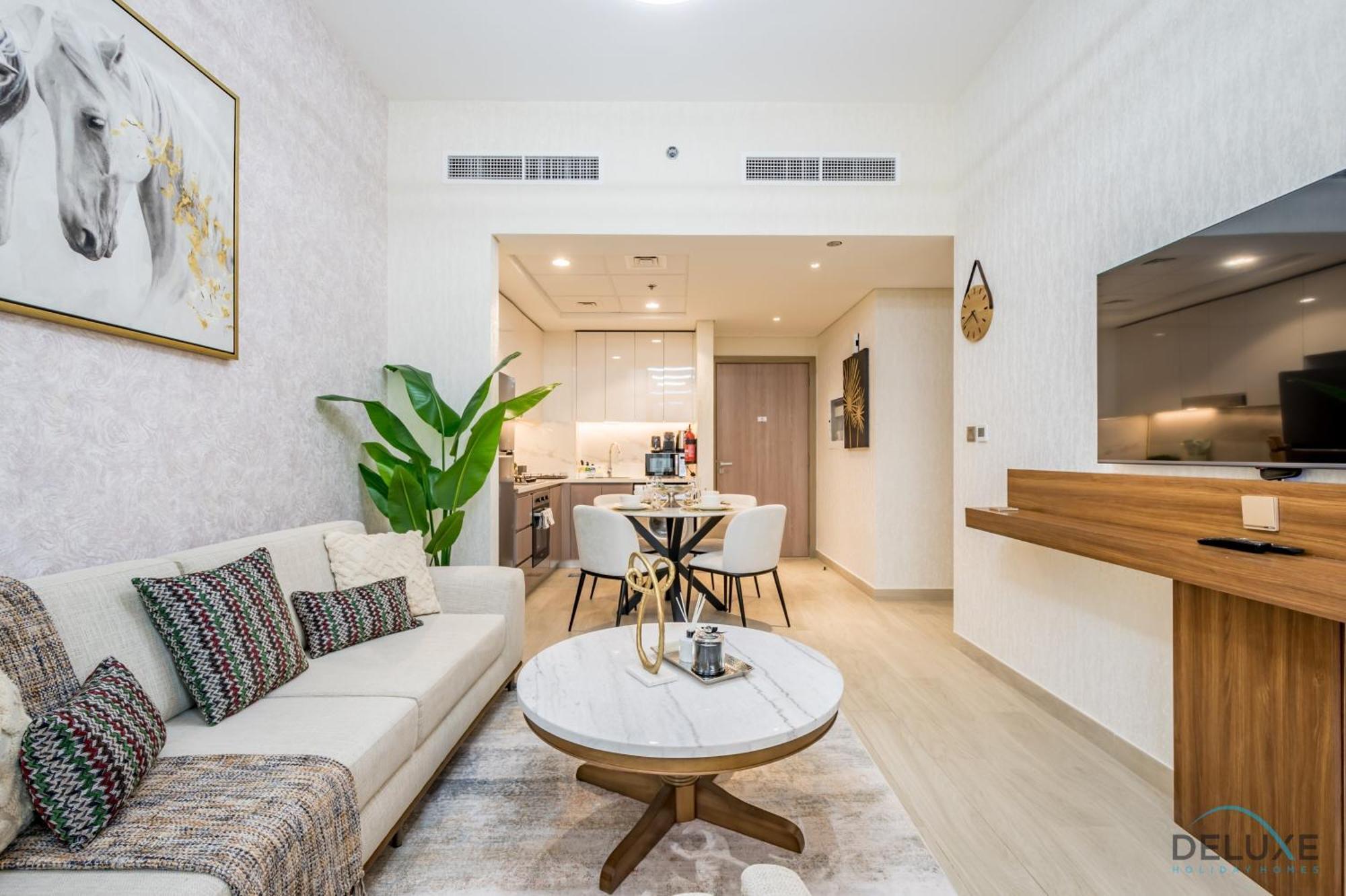 Inviting 2br In Azizi Riviera 39, Al Merkadh By Deluxe Homes Apartment *