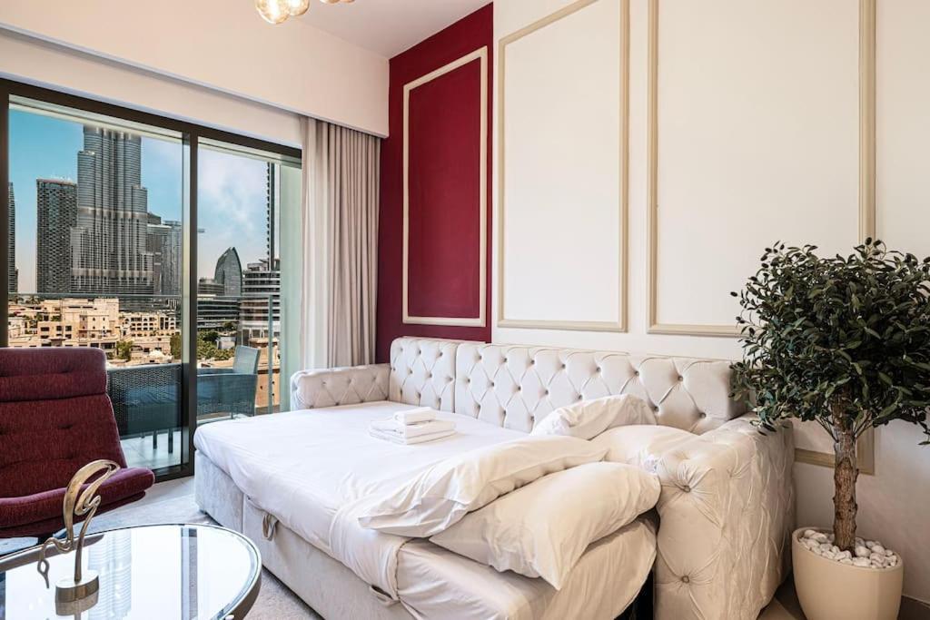 Apartment Lux With Full Burj View I 1 Min Mall
