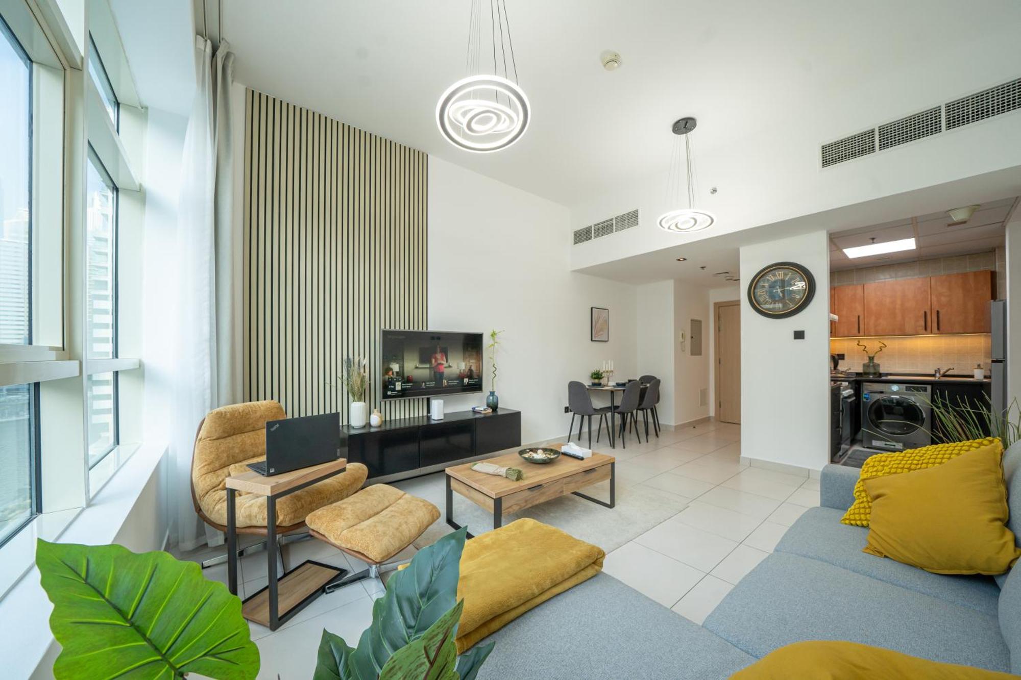 Apartment Exquisite Marina View 2 Bedrooms Near Metro And Marina Mall Dubai