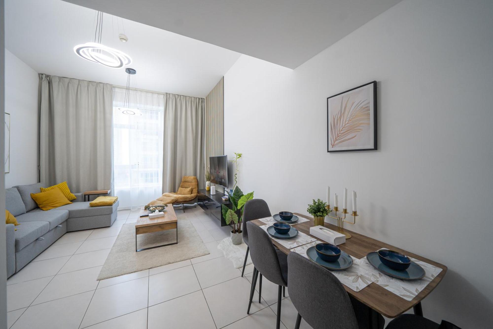Apartment Exquisite Marina View 2 Bedrooms Near Metro And Marina Mall