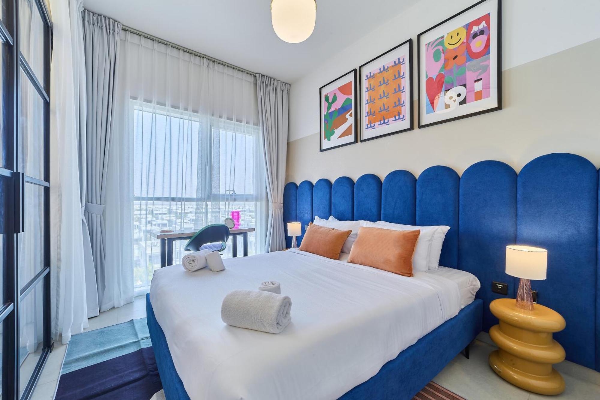 Apartment Colorful1br In Hills Next To Mall Dubai