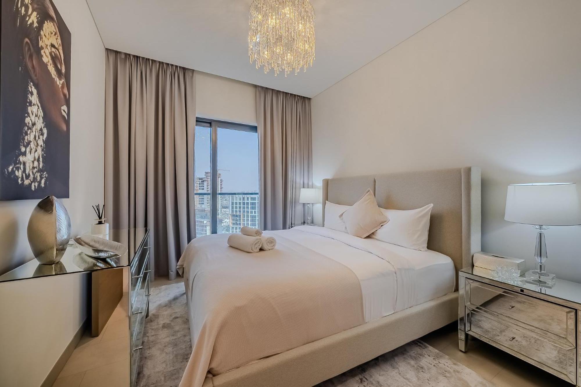 Apartment Stylish 1 Bdr In Sobha Waves