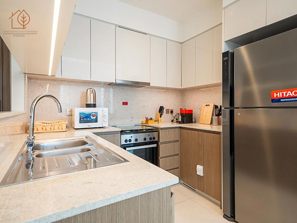 Stunning 3-Bedroom Home With Panoramic Burj Khalifa Views From High Floor 193Br-3 Apartment Dubai