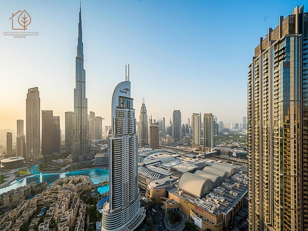 Stunning 3-Bedroom Home With Panoramic Burj Khalifa Views From High Floor 193Br-3 Apartment *