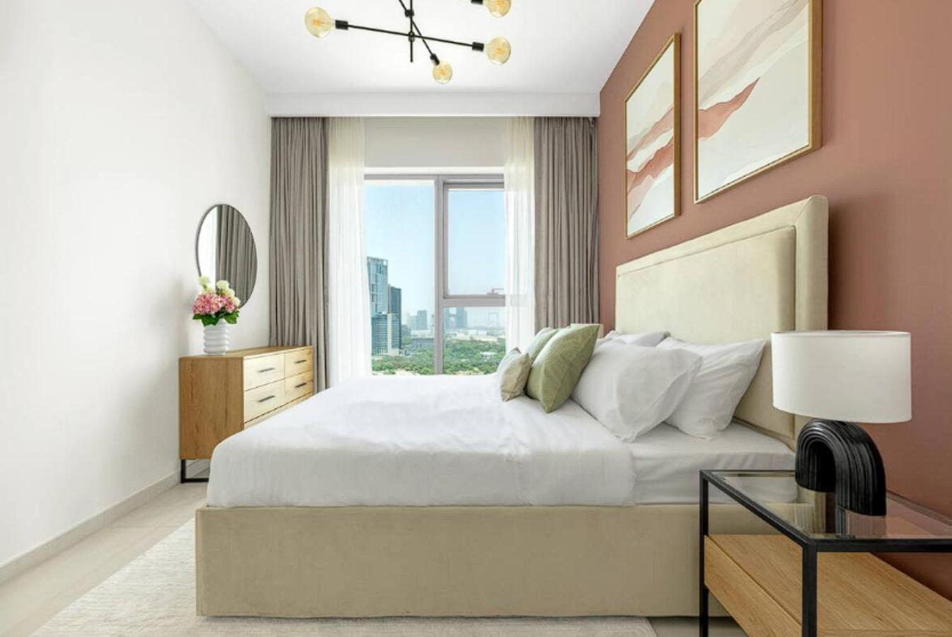 Infinity Pool With Burj Khalifa View - 1 Bedroom In Downtown - 5 Min Walk To Mall, Close To Burj Khalifa - Sleeps 4 People By Zen *