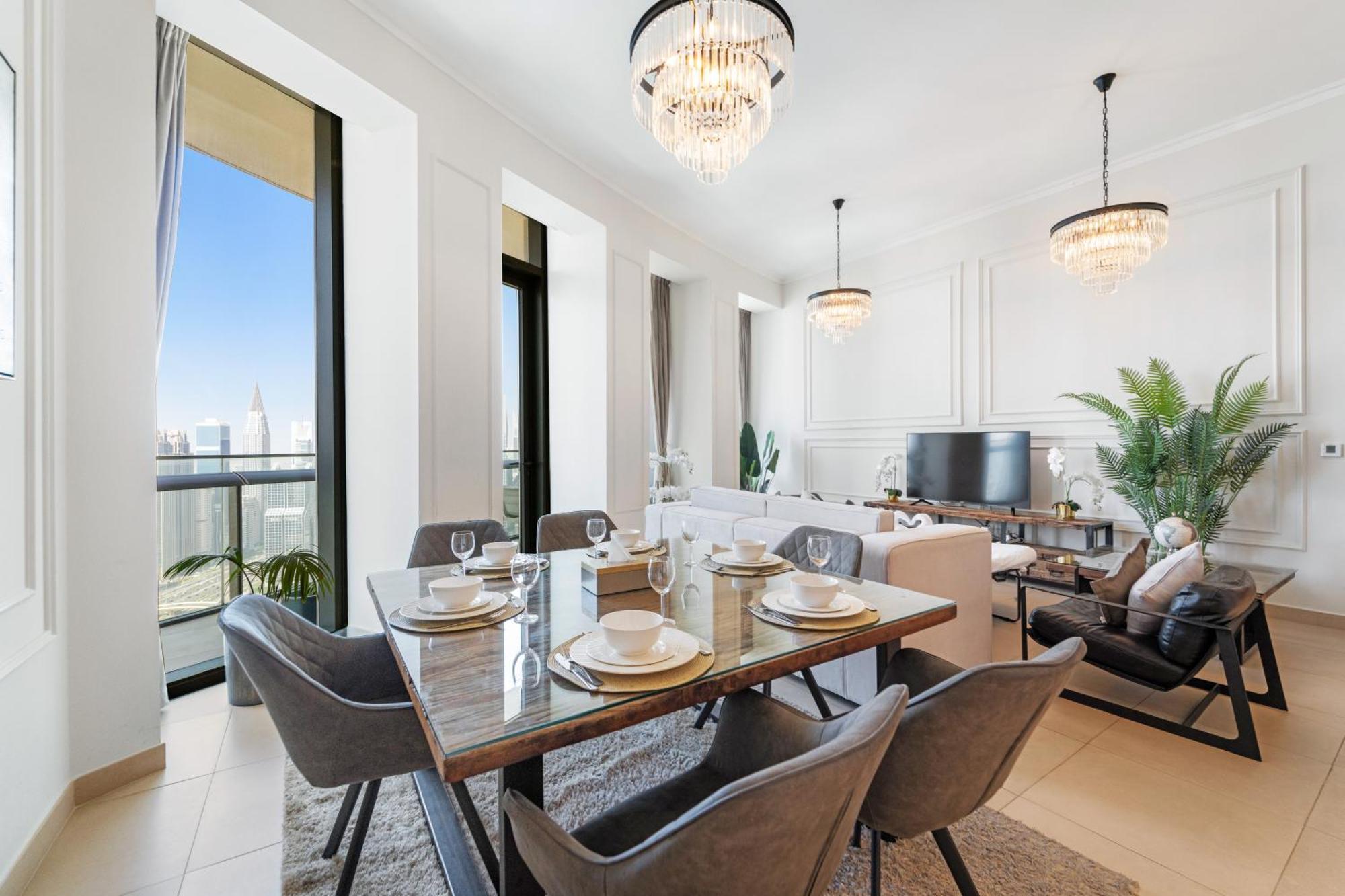 Stylish 2br In Downtown With Sea And Views Apartment Dubai