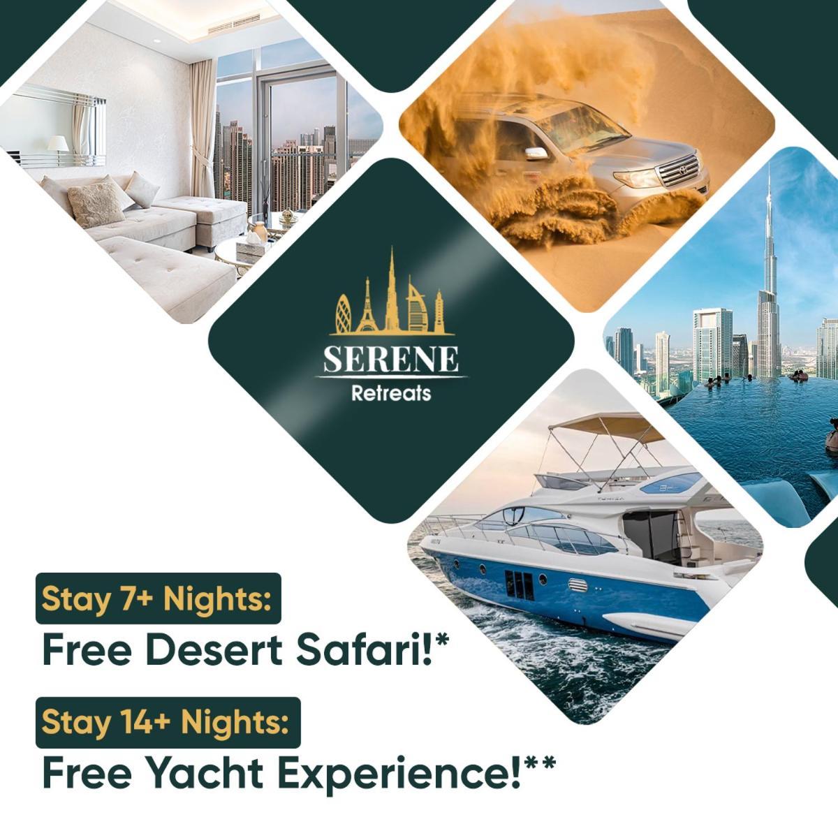 Serene Retreats Paramount Two Bedroom 3 With Burj View