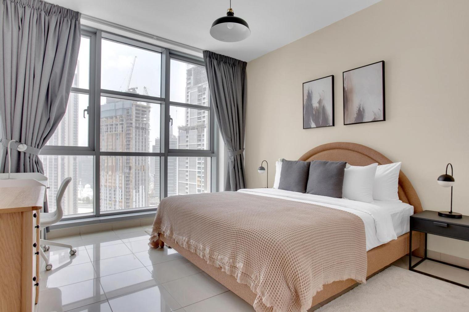 Blueground Dt Standpoint Balcony Elev Pool Dxb-1104 Apartment *
