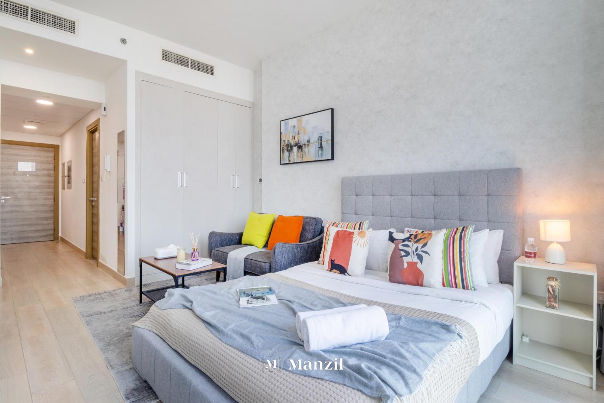 Apartment Manzil - Stylish Living In Jvc, Views And Pool Dubai