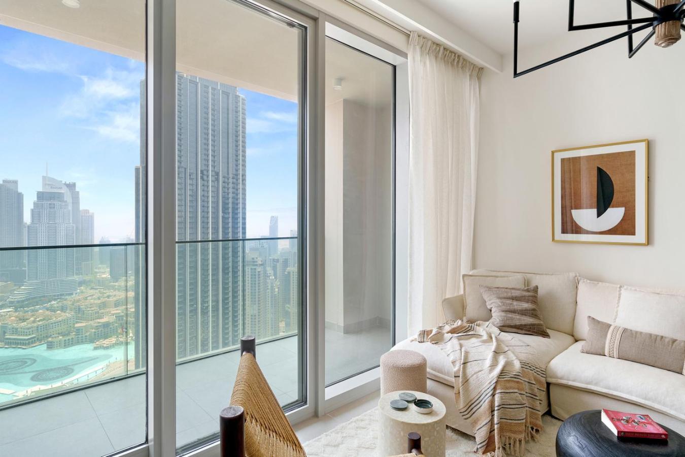 Dayf-oli 3 1 Bedroom Stunning Full Fountain And Burj View Apartment *
