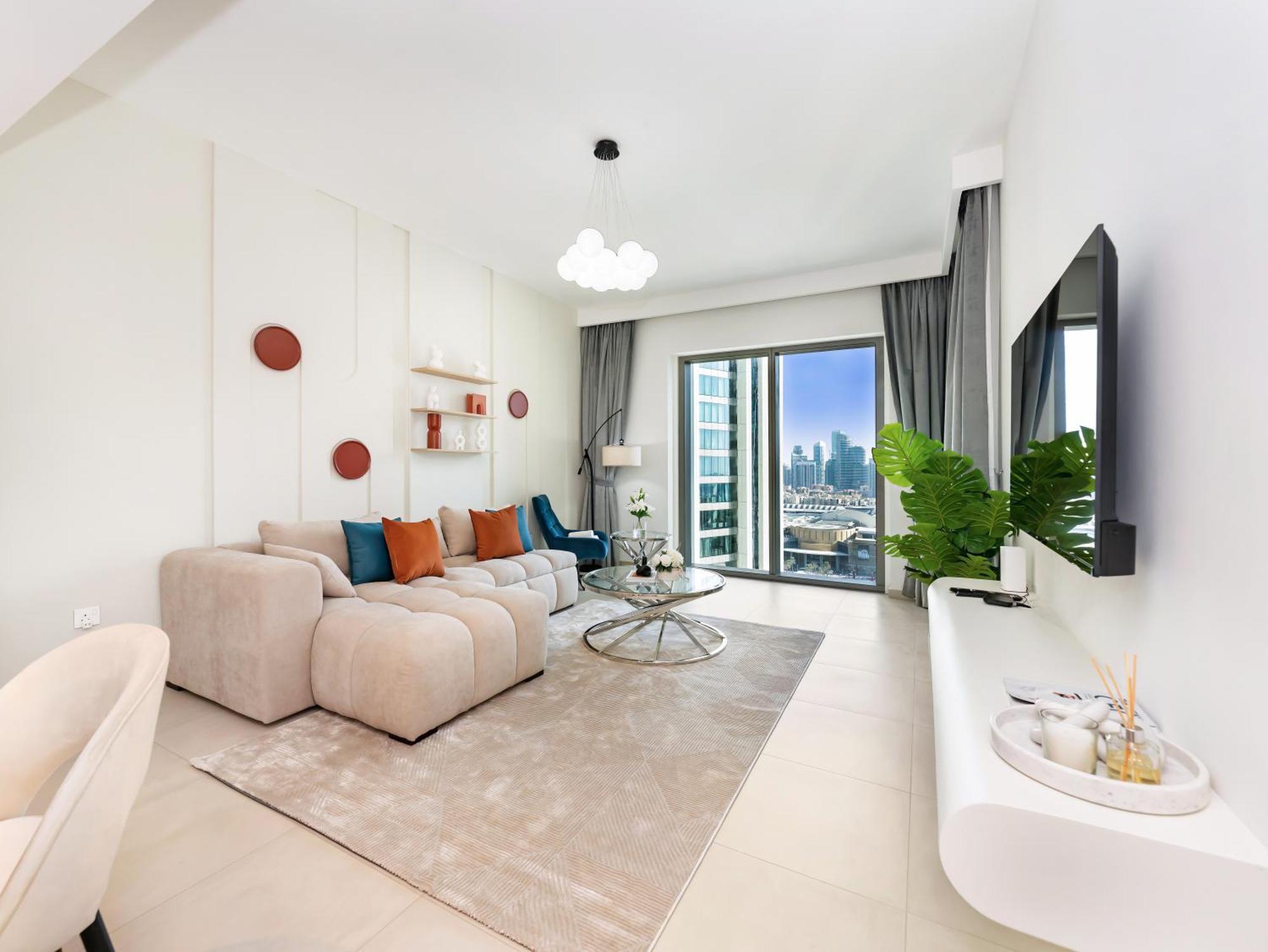 Terrahome Downtown Views 2 Walk To Mall * Dubai