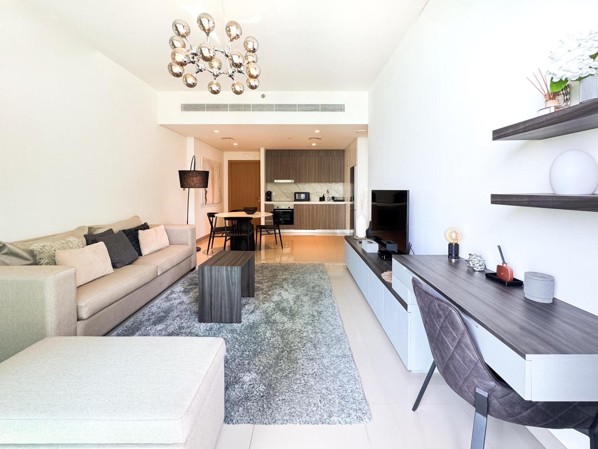 Apartment Opulent & Chic - 1 Bedroom - Beachfront Dubai