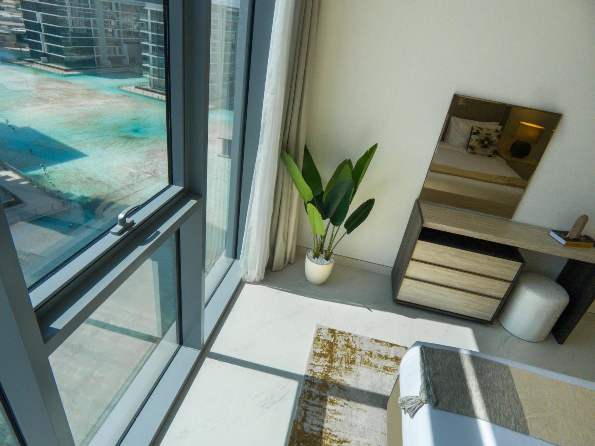 Apartment Amazing 2bdr With Lagoon View In District One 13 Al Merkadh Dubai