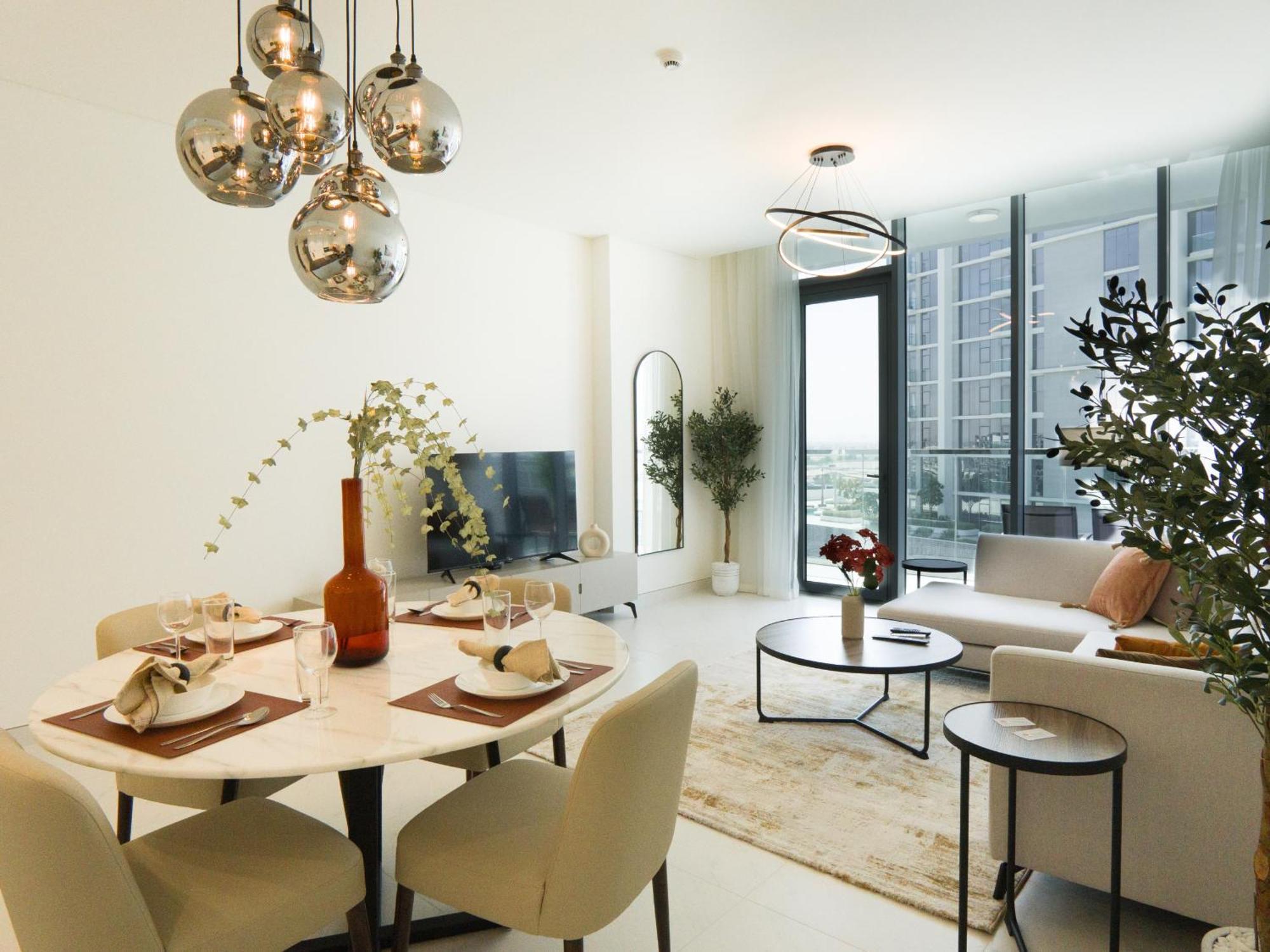 Apartment Amazing 2bdr With Lagoon View In District One 13 Al Merkadh Dubai