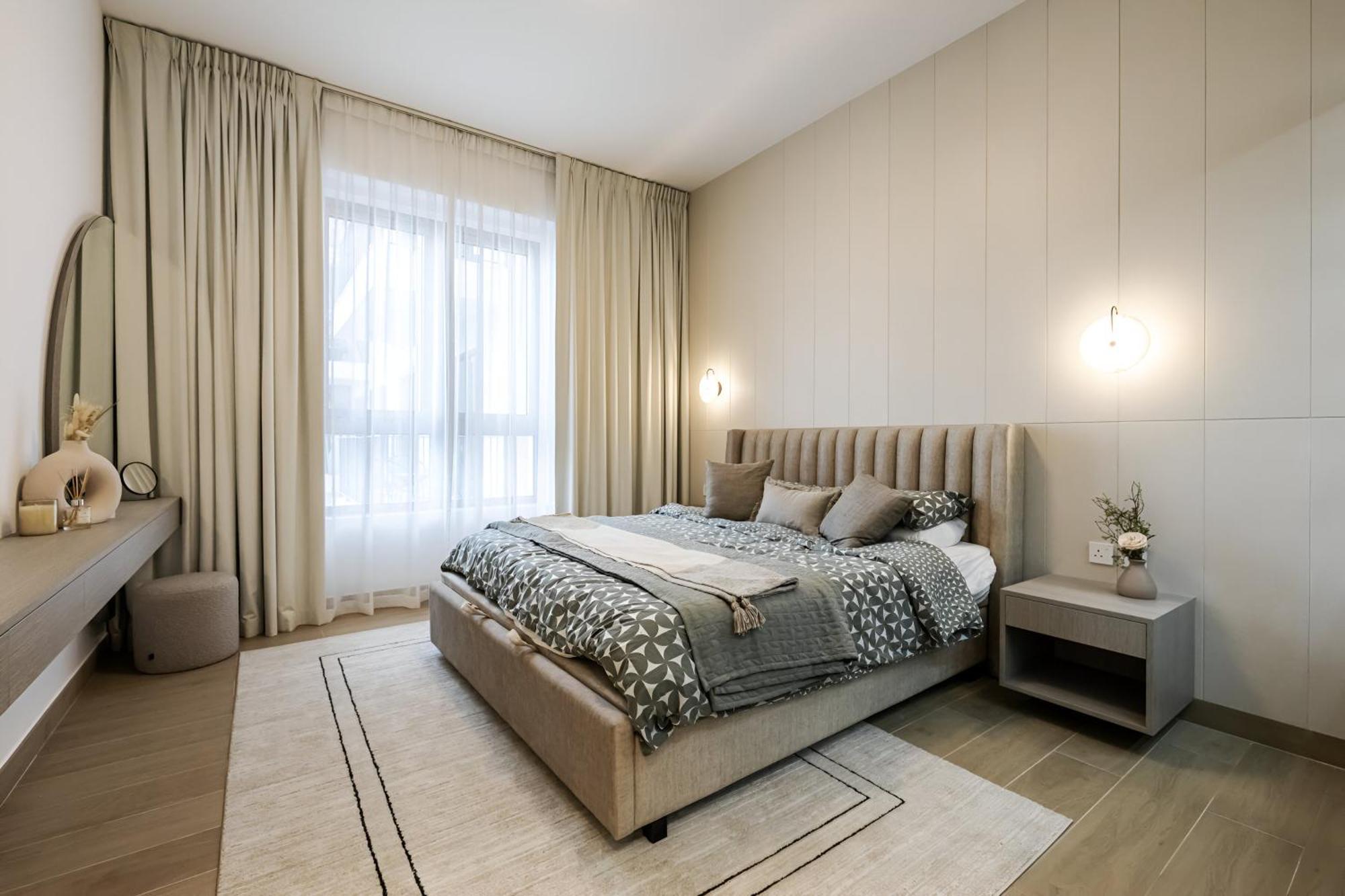 Full Sea And Pool View 1br Le Pont Bldg3 Apartment Dubai