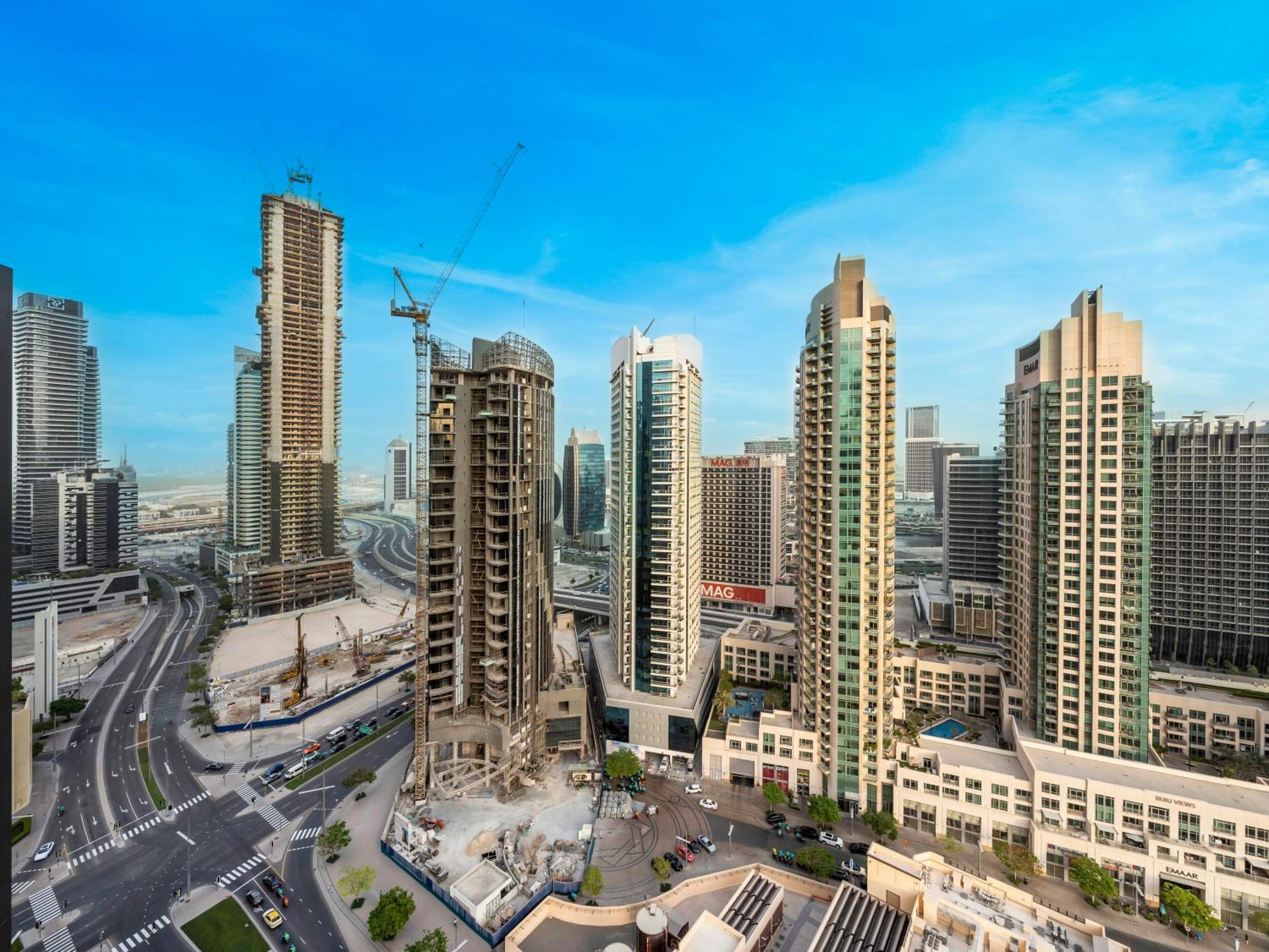 Al-fannan At Burj Royale - Best Downtown City View - Brand New Luxury 1 Bedroom