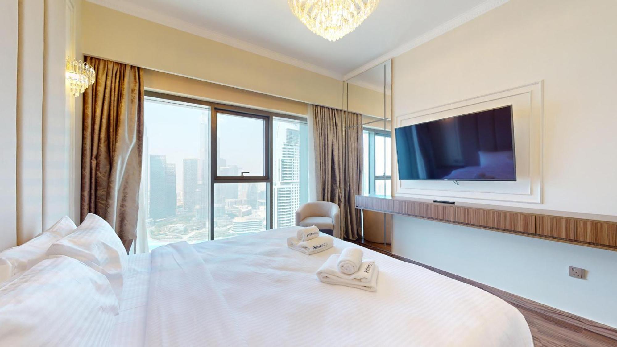 Primestay - 2br Burj Royale In Downtown - Burj Khalifa View Apartment