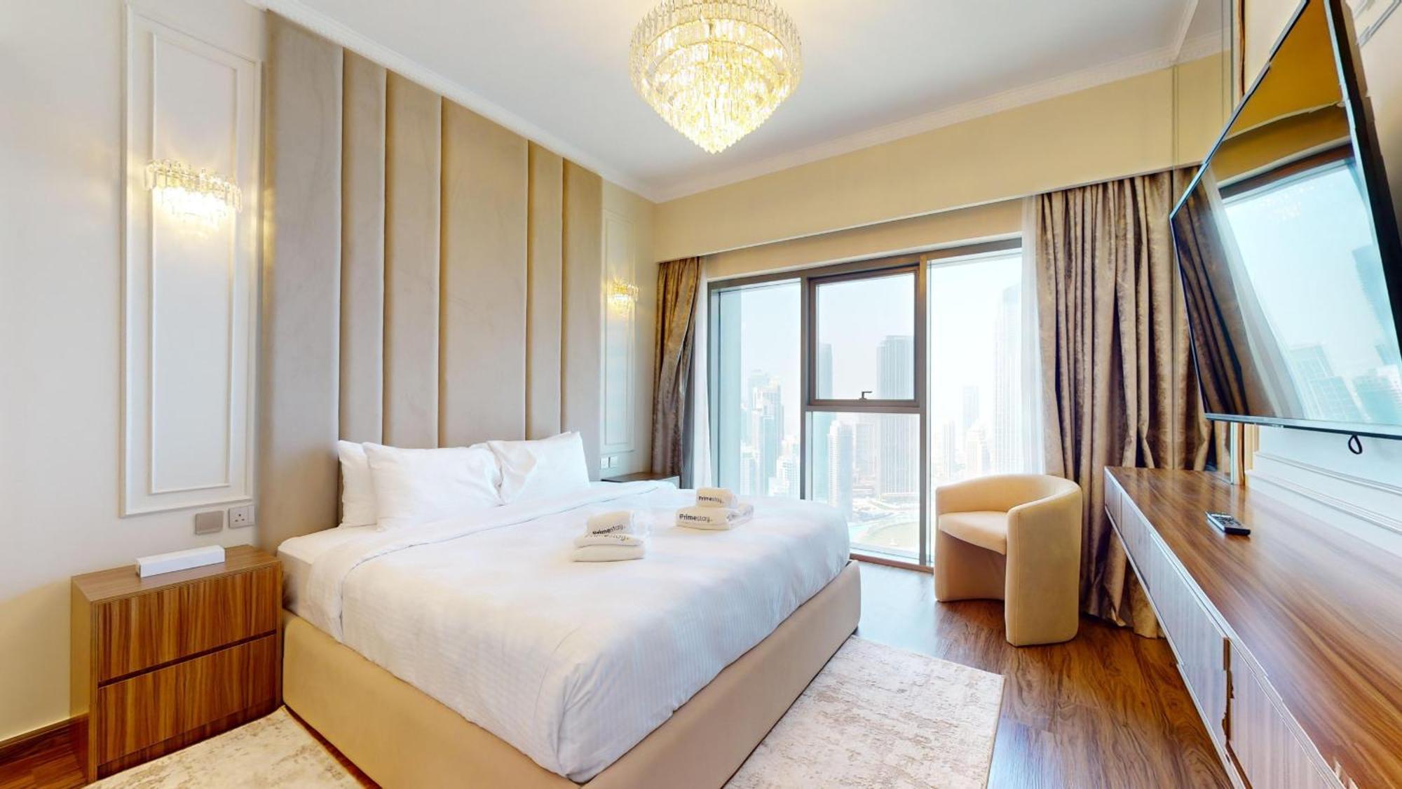 Primestay - 2br Burj Royale In Downtown - Burj Khalifa View * Dubai