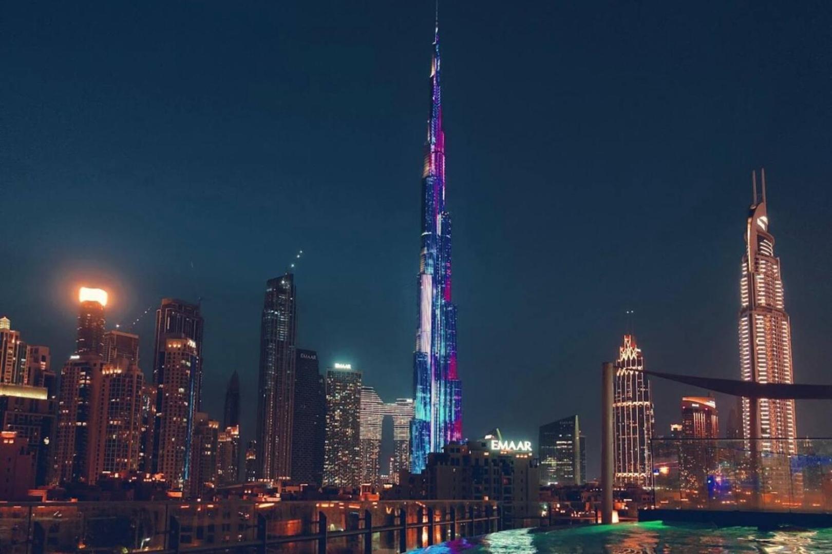 Burj Khalifa View 2 Bedroom In Downtown