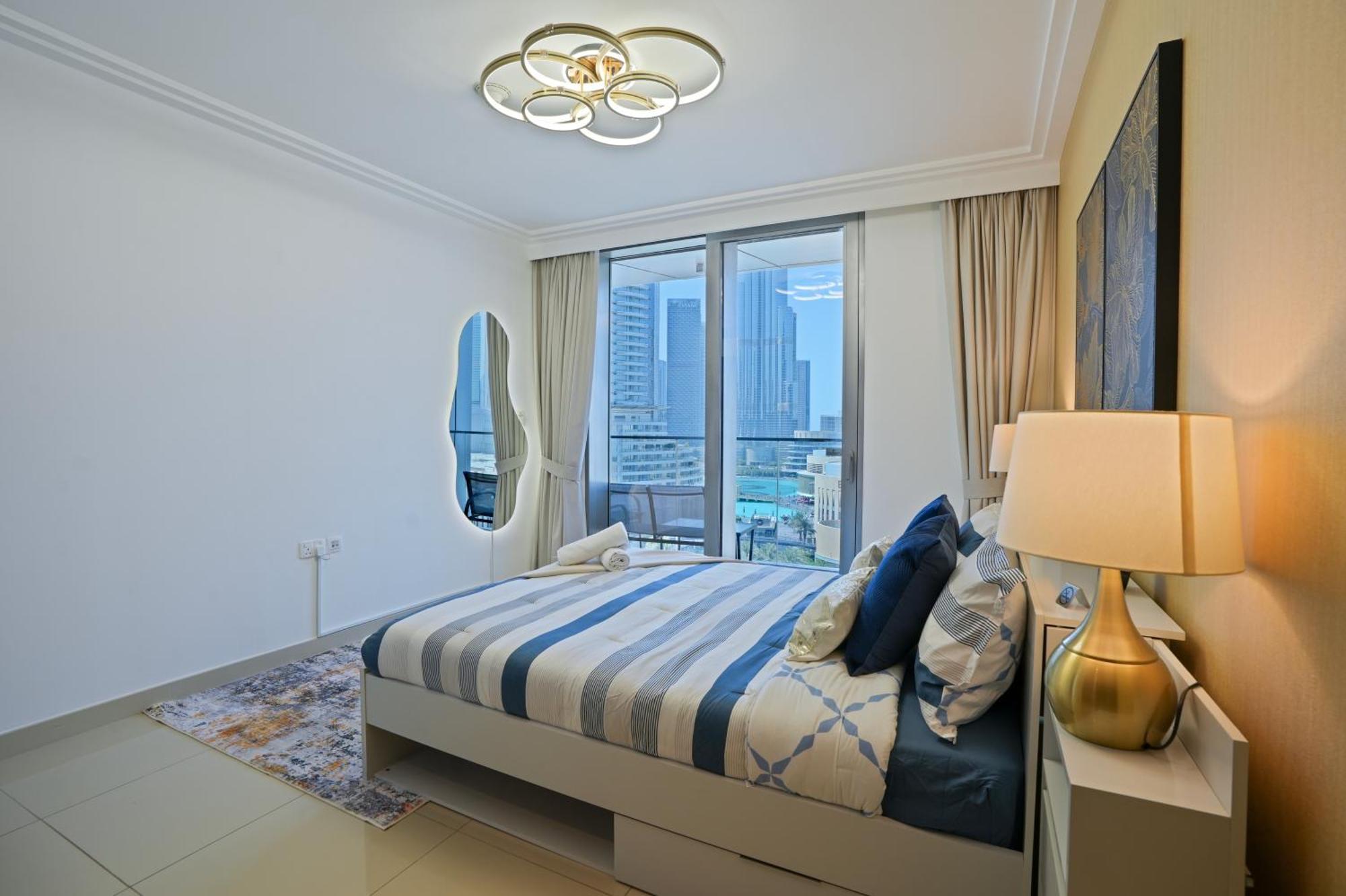 Ch Urban Haven - 1br At Boulevard Point With Burj & Fountain Views Dubai