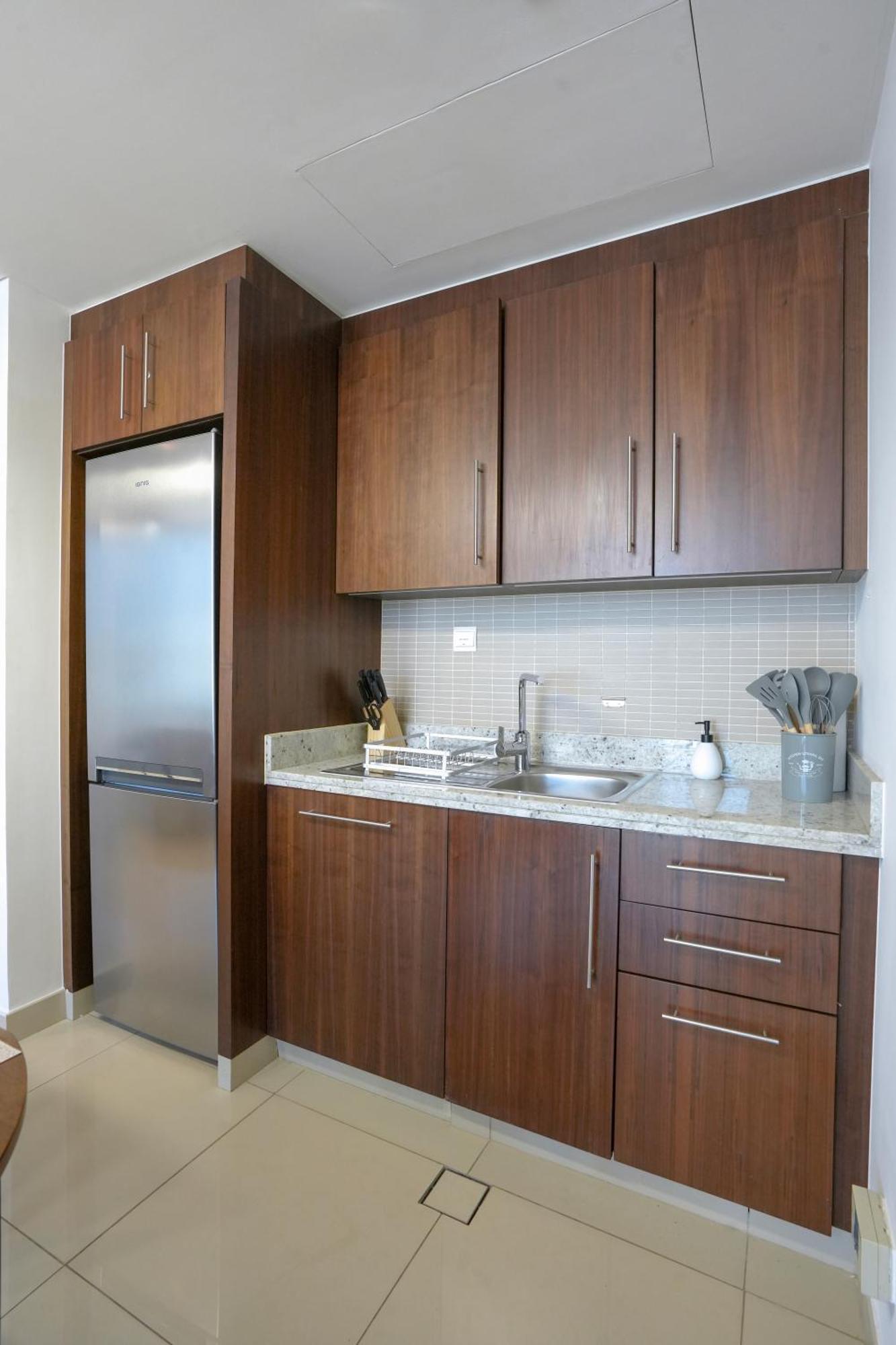 Apartment Ch Urban Haven - 1br At Boulevard Point With Burj & Fountain Views *