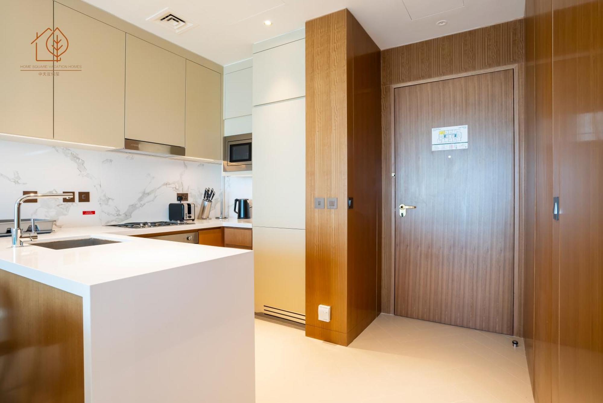 High-end 2-bed Next To Burj Khalifa 195aot2-2 *