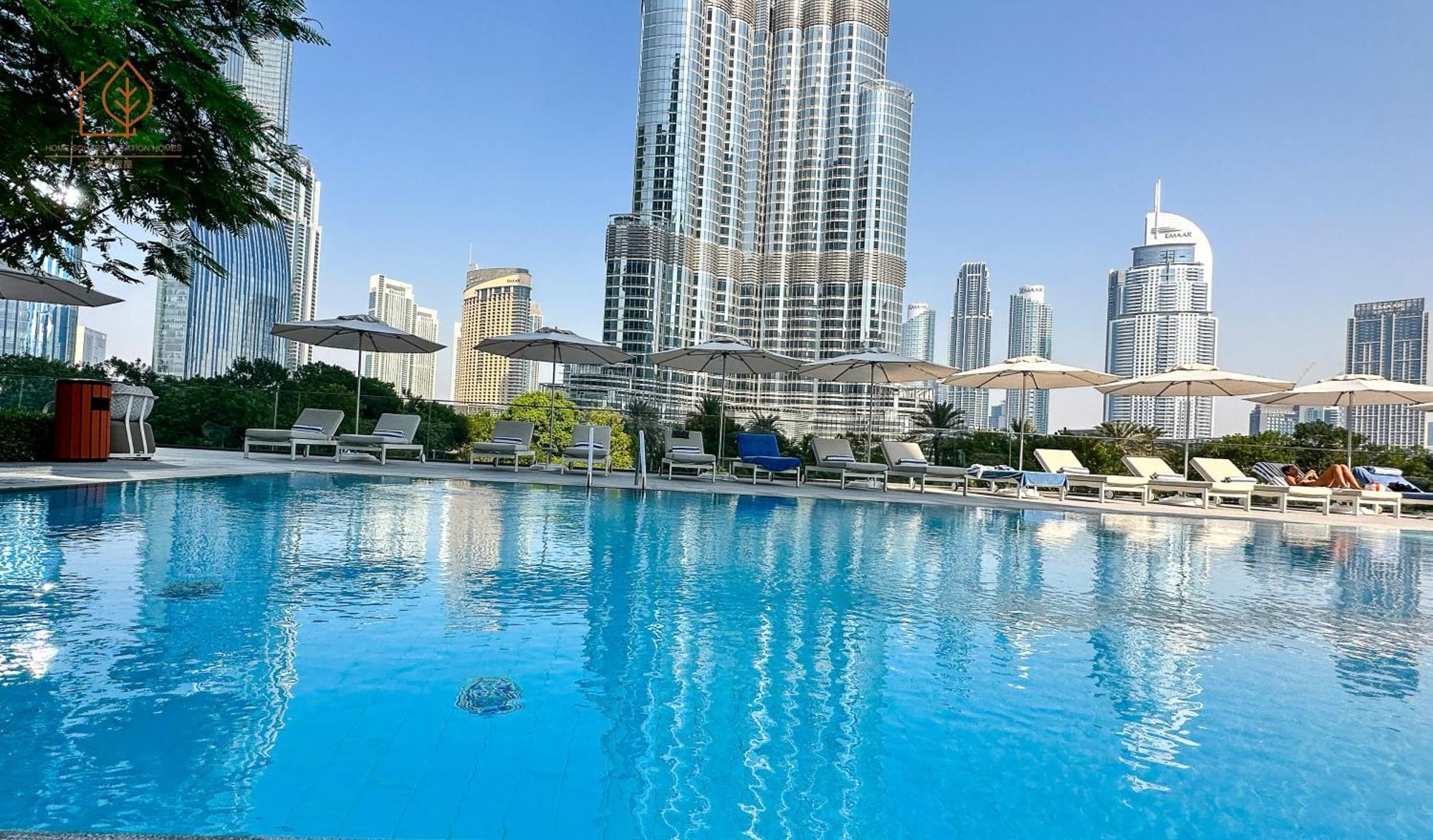 Apartment High-end 2-bed Next To Burj Khalifa 195aot2-2