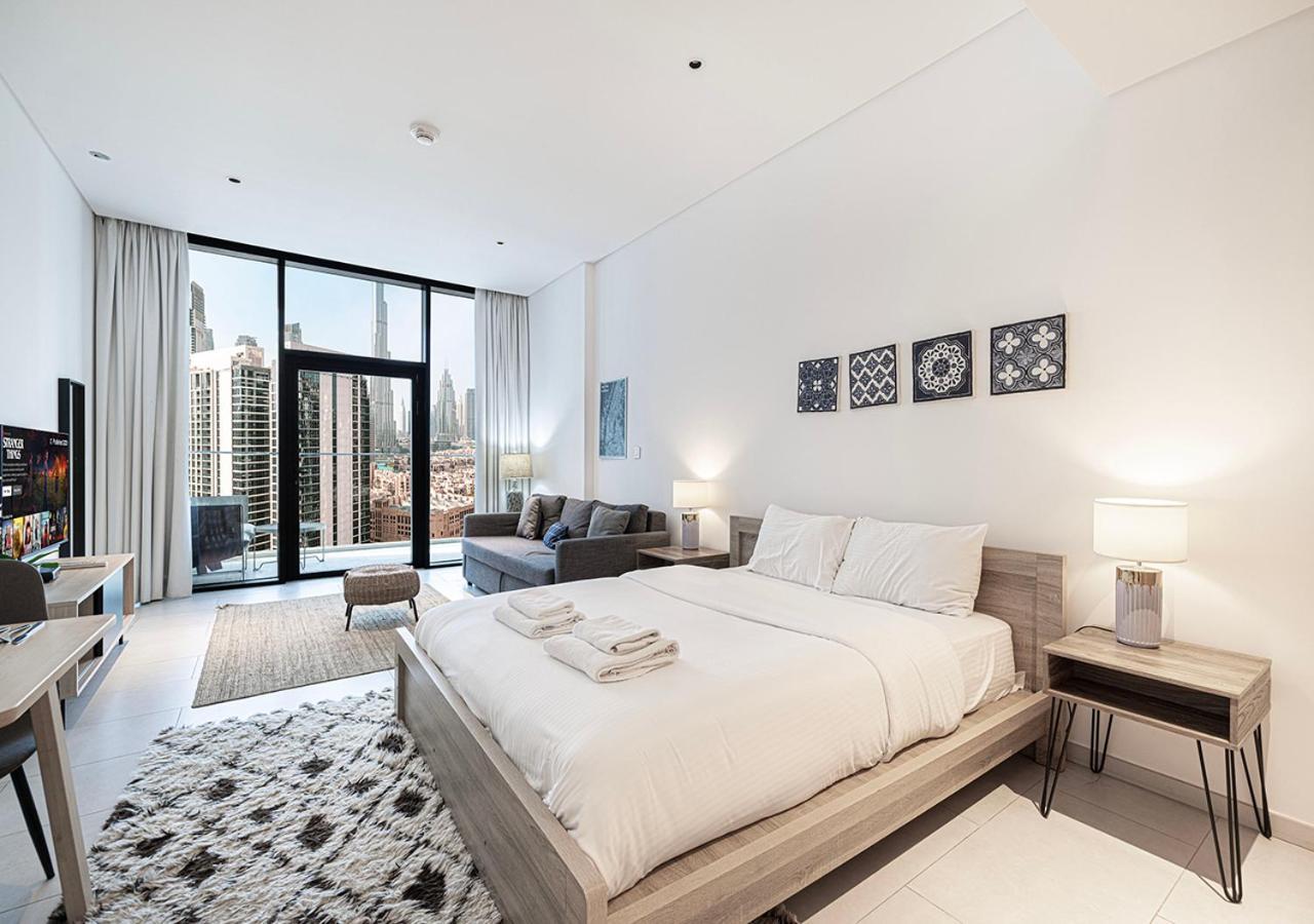 Luxury With Burj Khalifa View - Marquise Square Tower *