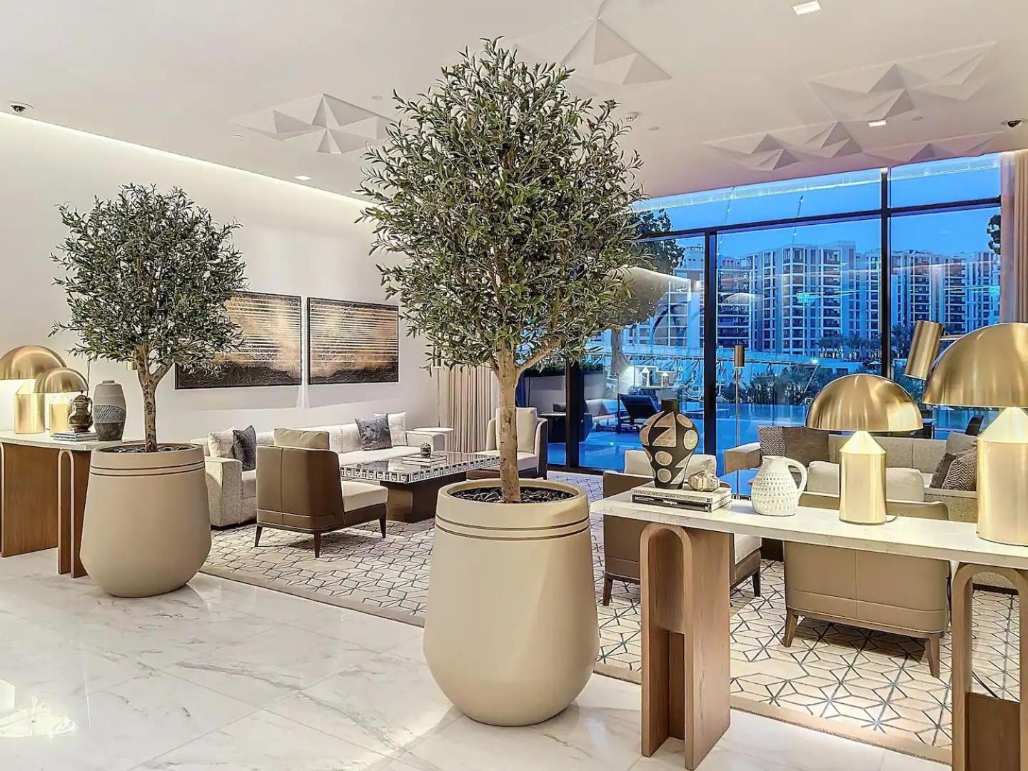 Lux 1br With Amazing View In Palace Residences Creek Harbor