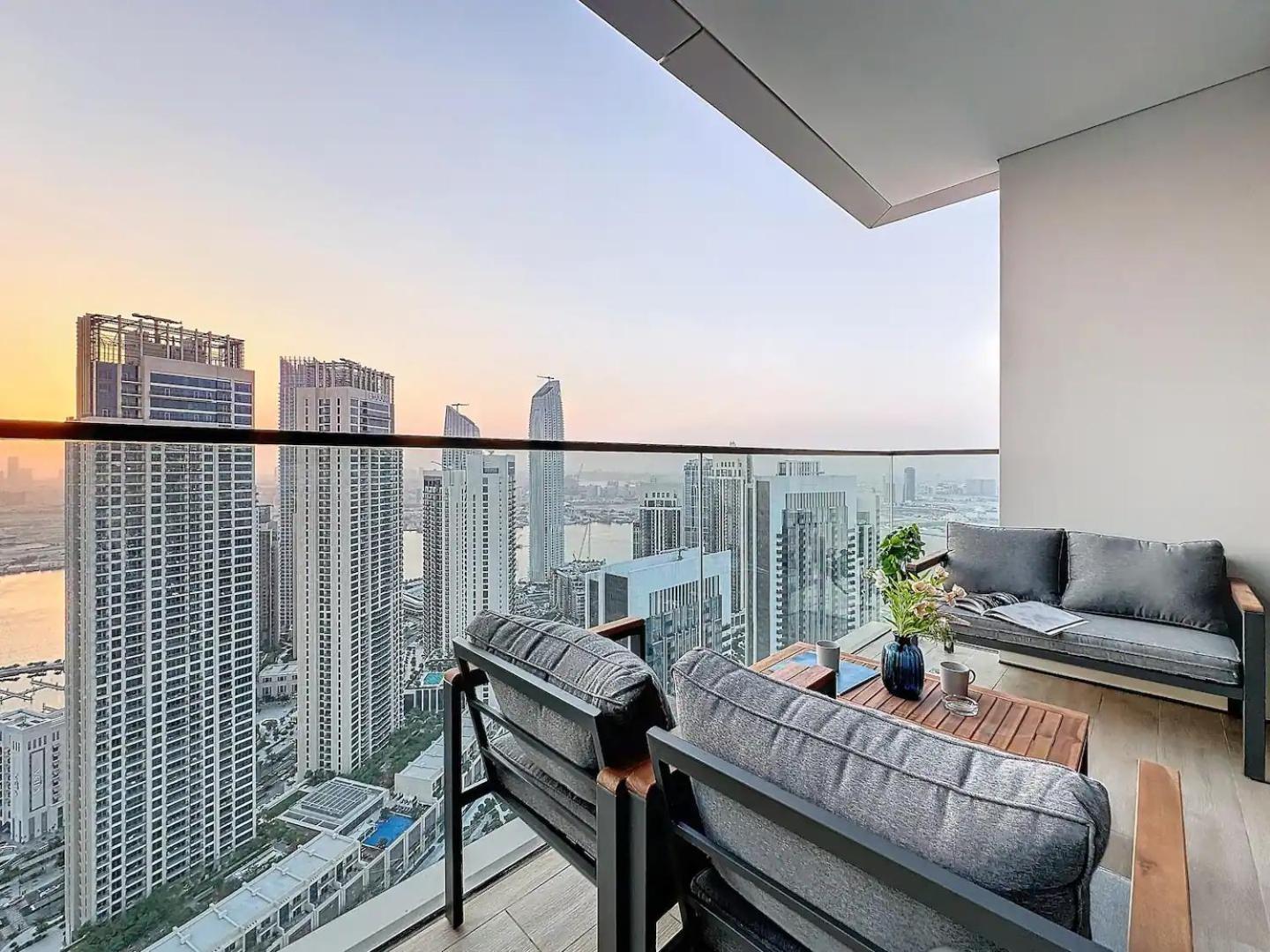 Lux 1br With Amazing View In Palace Residences Creek Harbor Apartment *