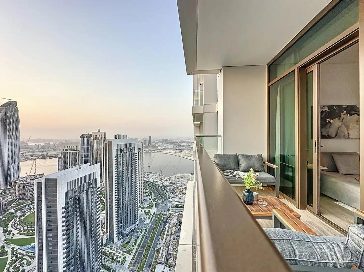 Lux 1br With Amazing View In Palace Residences Creek Harbor Apartment Dubai