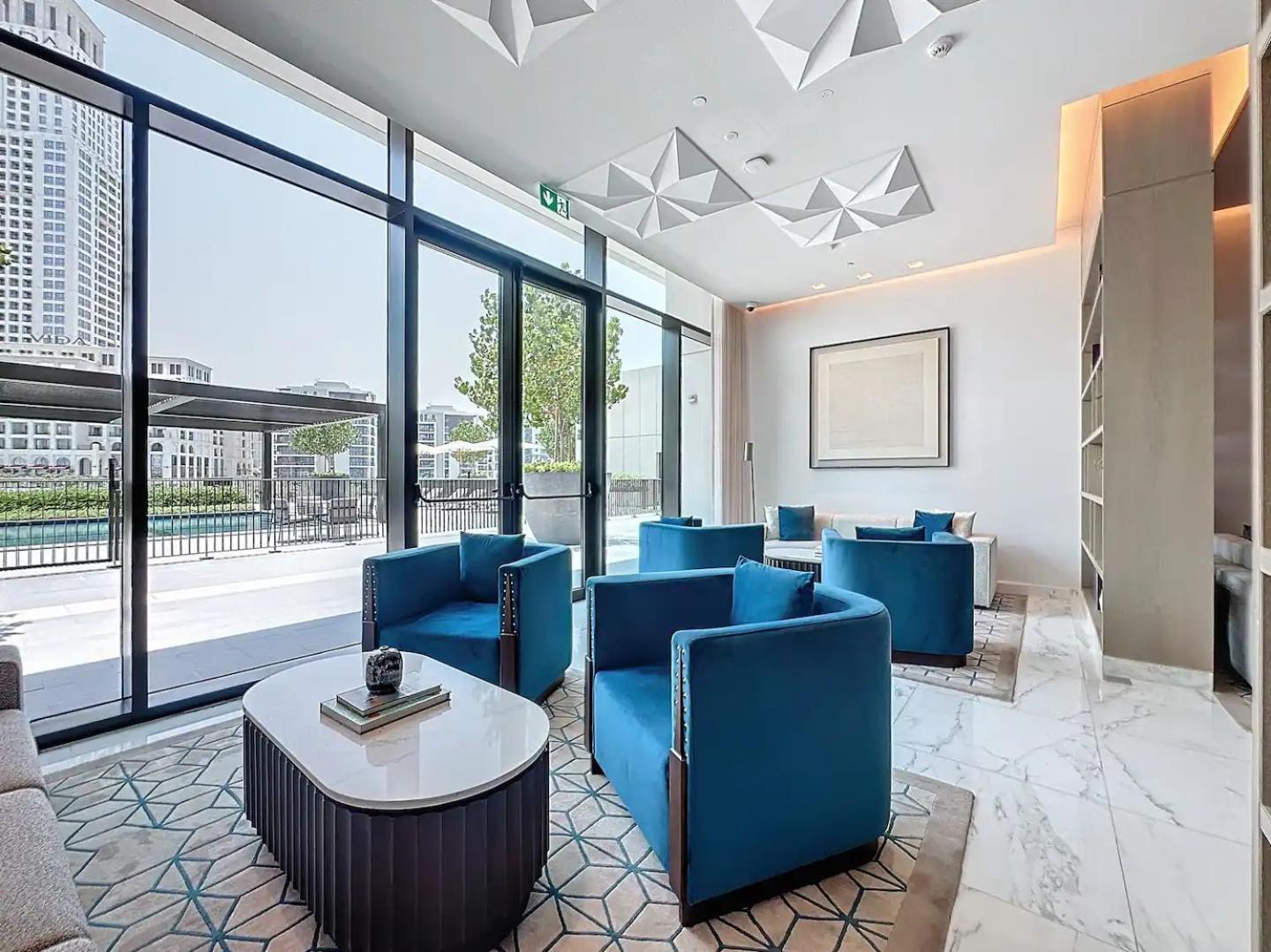 Lux 1br With Amazing View In Palace Residences Creek Harbor Dubai